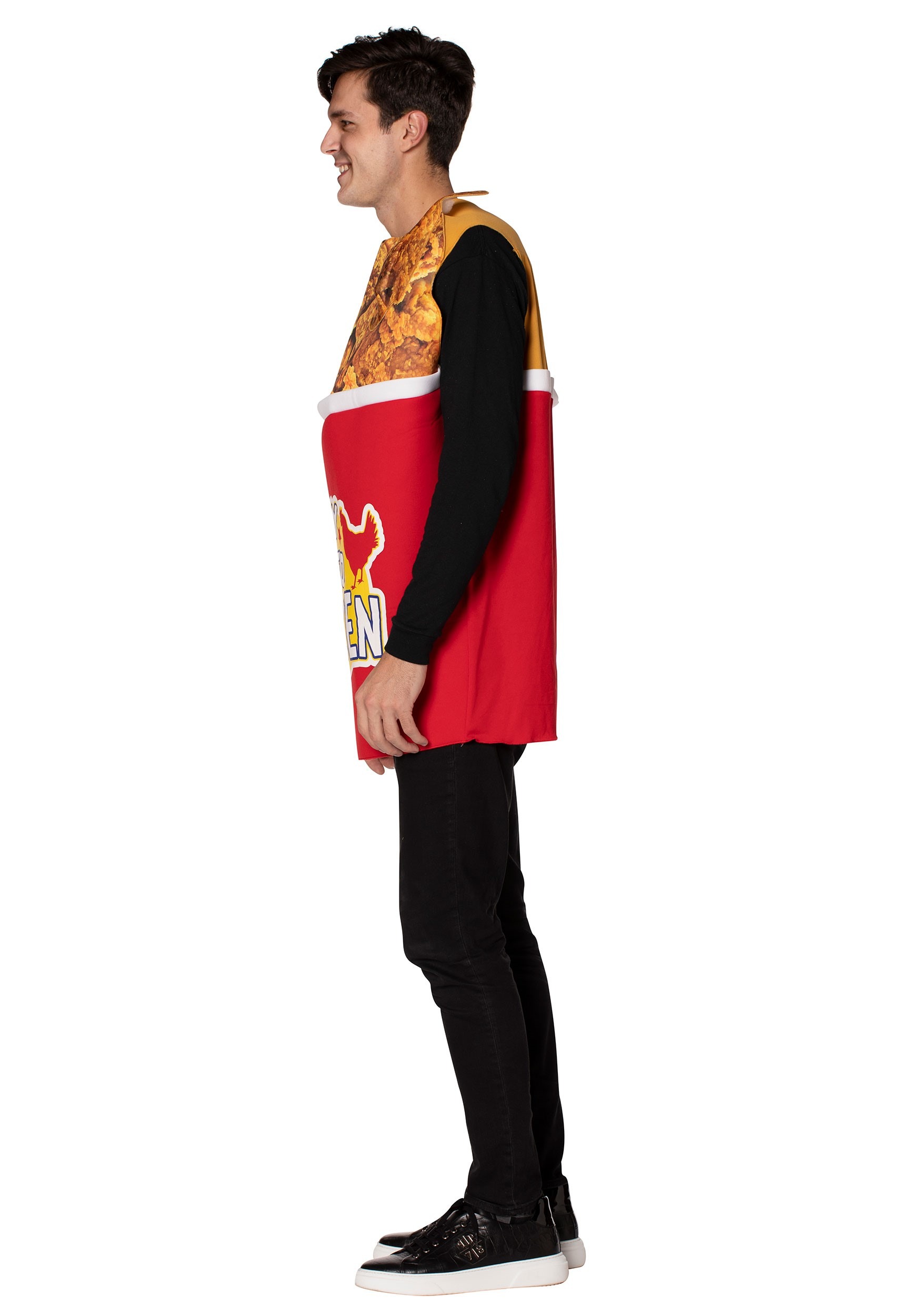Bucket of Fried Chicken Costume for Adults