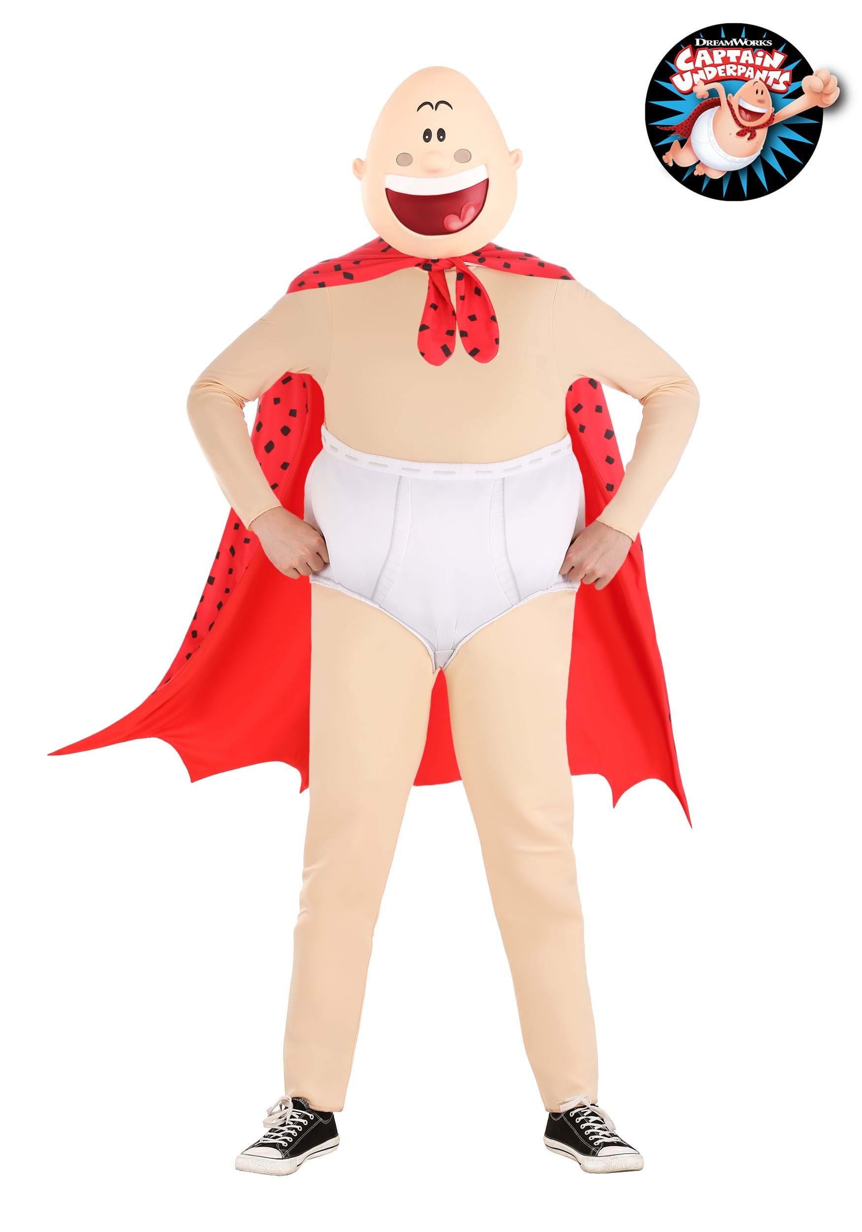 Captain Underpants Costume for Adult's