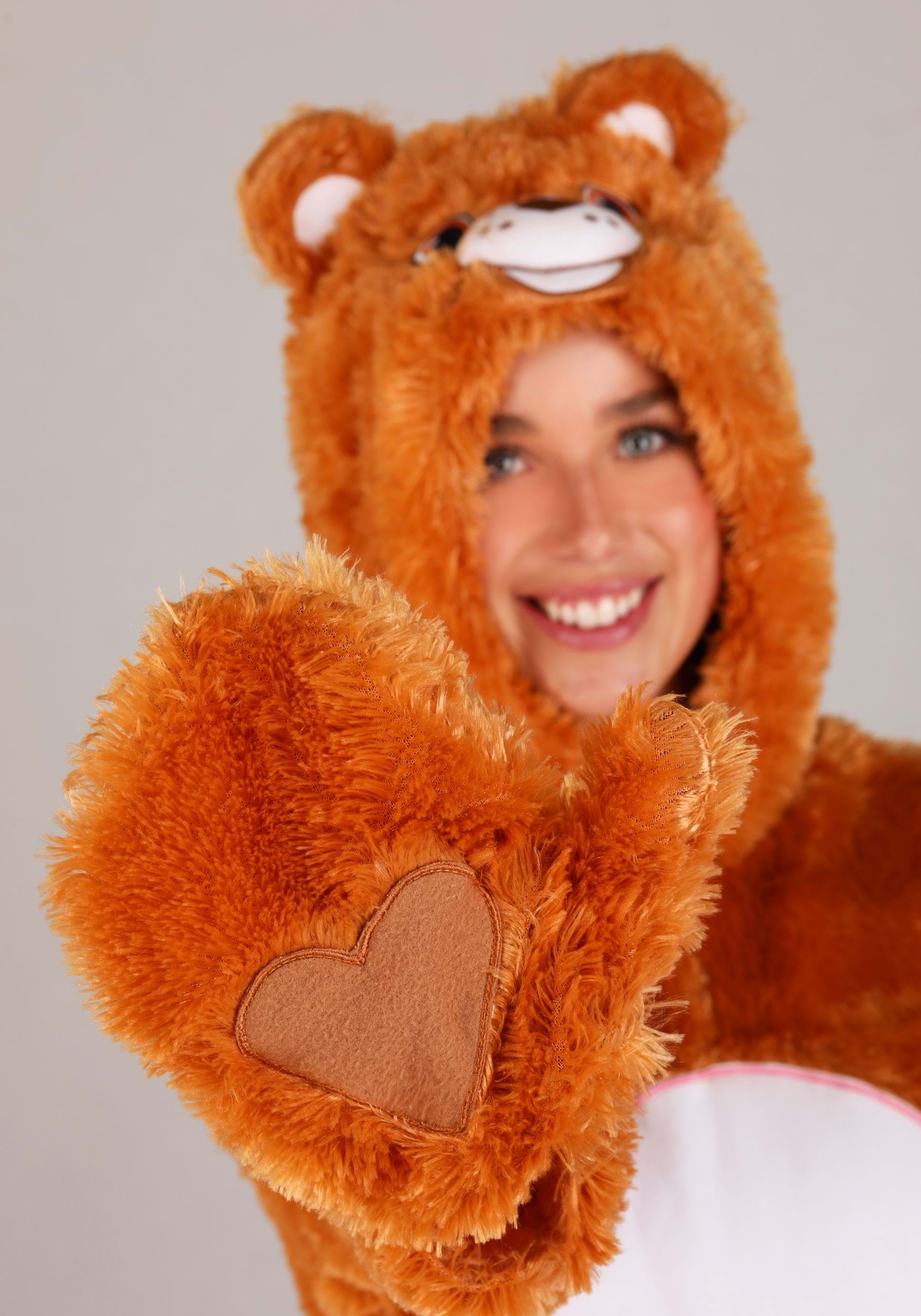 Care Bears Adult Classic Tenderheart Bear Costume 4 Care Bears Adult Classic Tenderheart Bear Costume