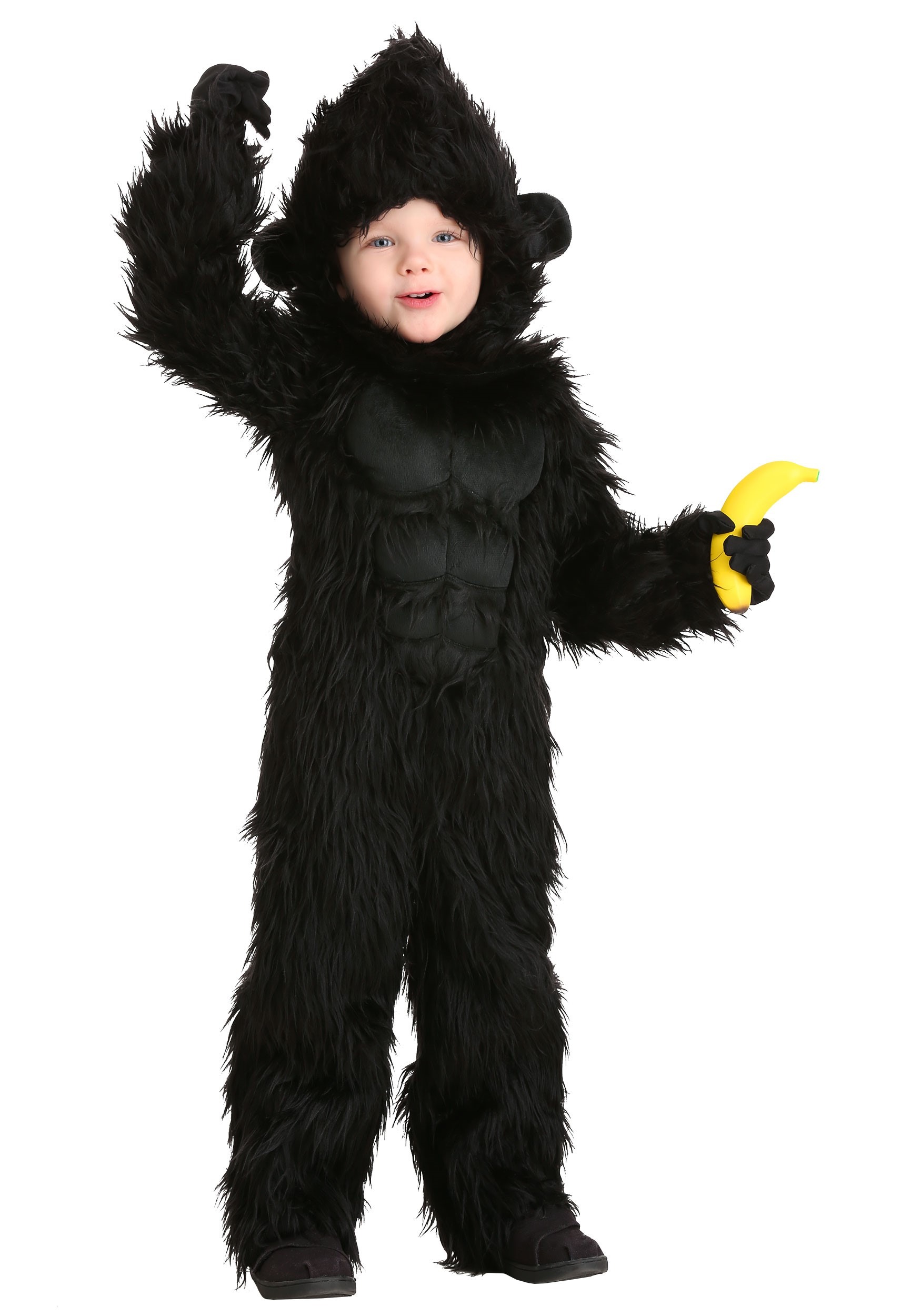 Gorilla Costume Jumpsuit for Toddlers