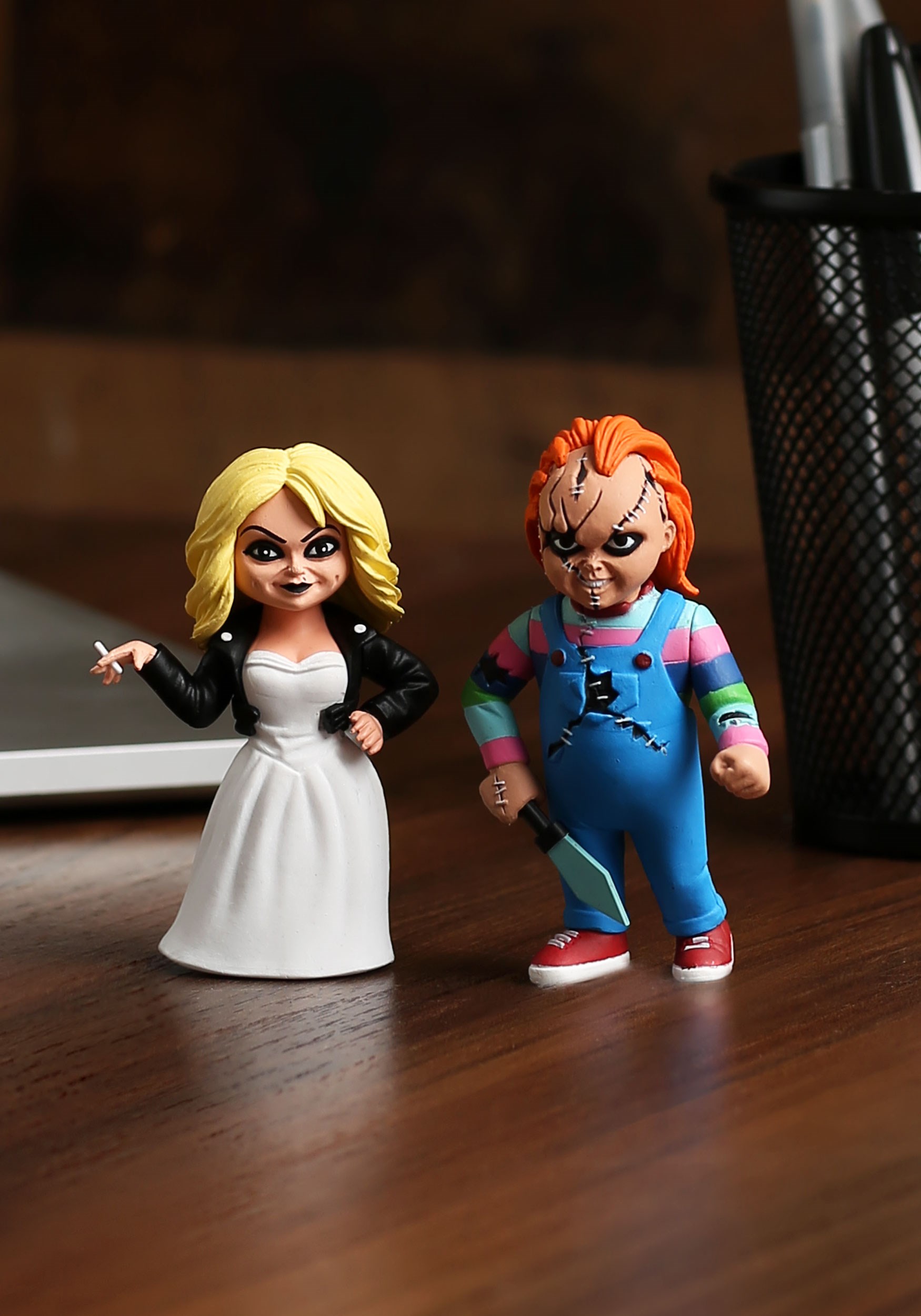 Toony Terrors Bride of Chucky 3" Action Figure 2 Pack