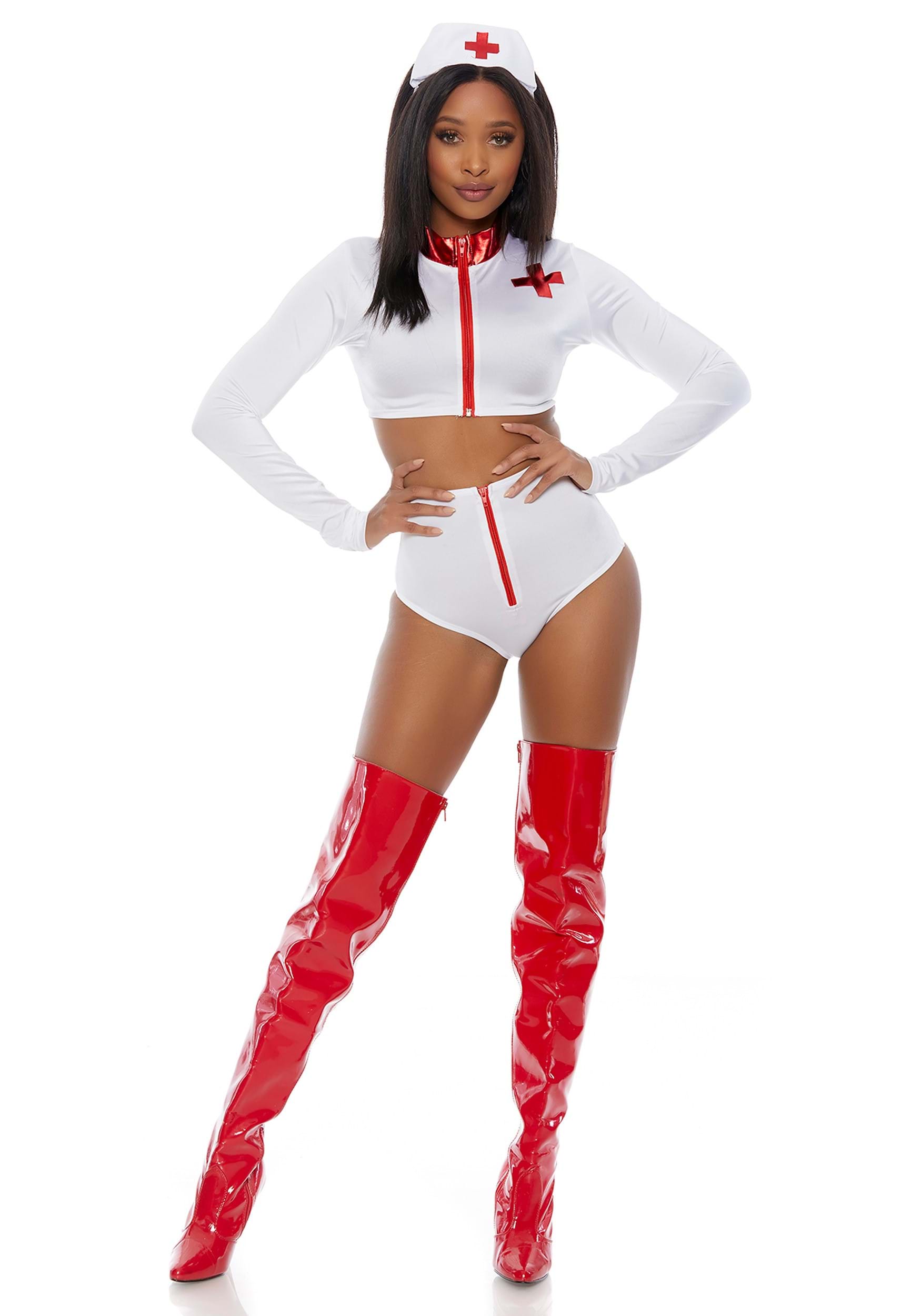 Rescue Me Nurse Costume for Women