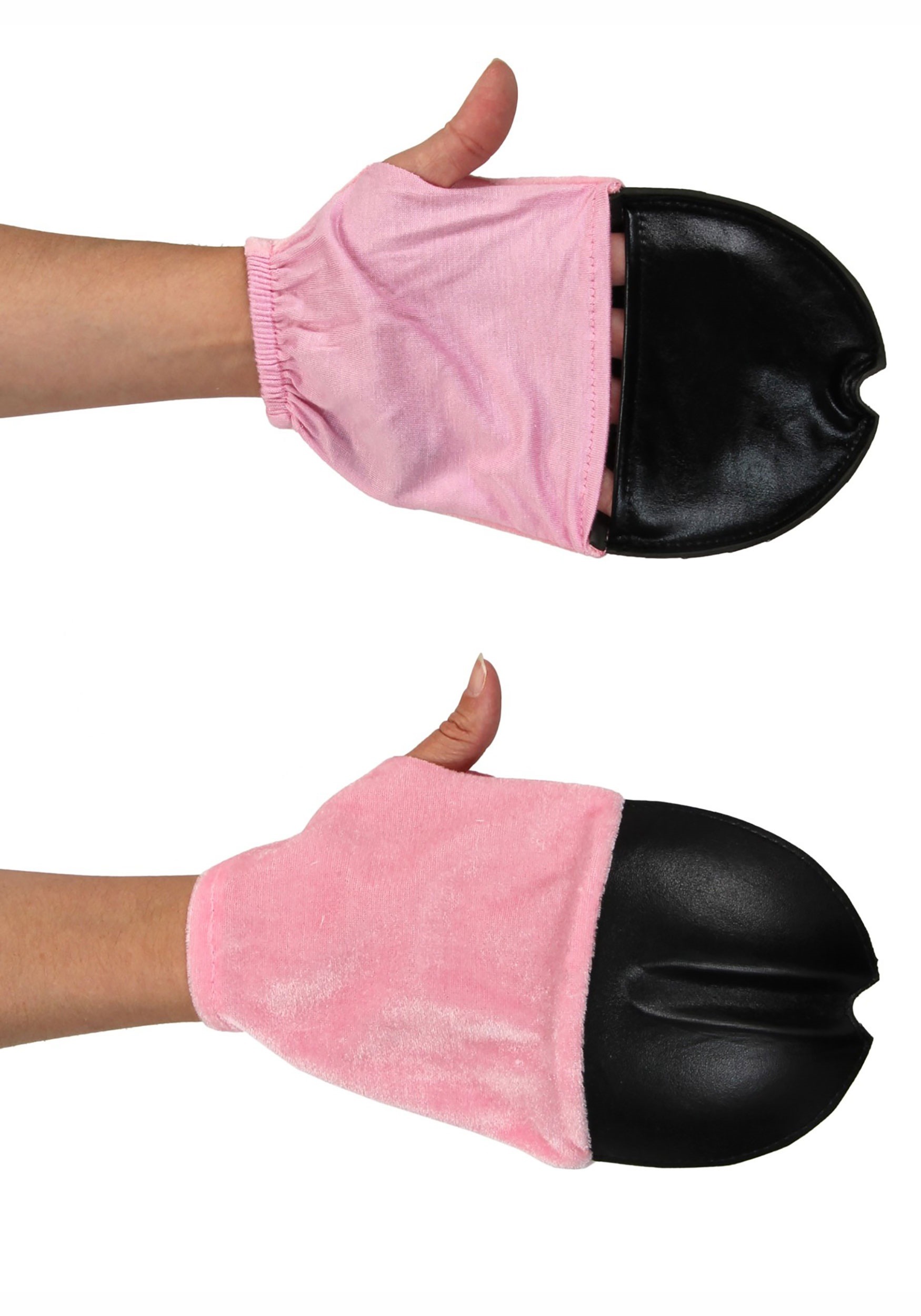 Front Pig Hooves Costume Gloves 2 Front Pig Hooves Costume Gloves