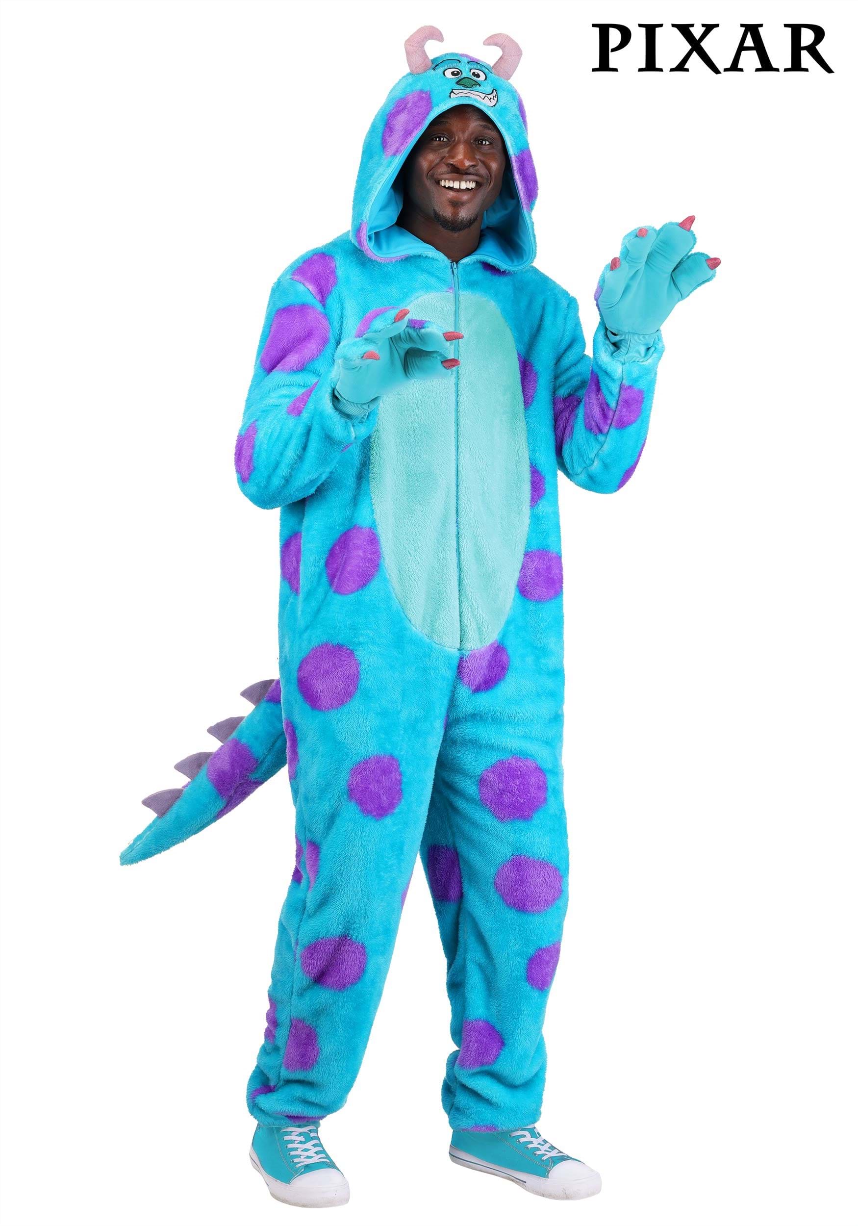 Adult Pixar Sulley Costume Onesie