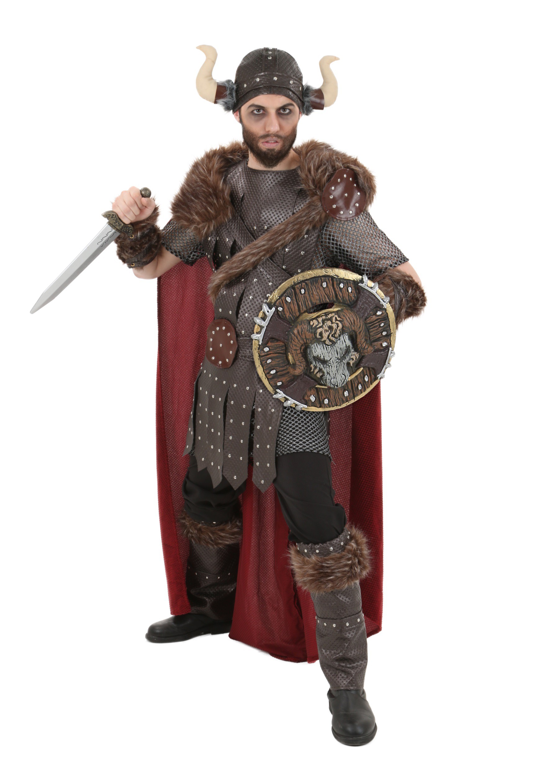 Mens Viking Warrior Costume