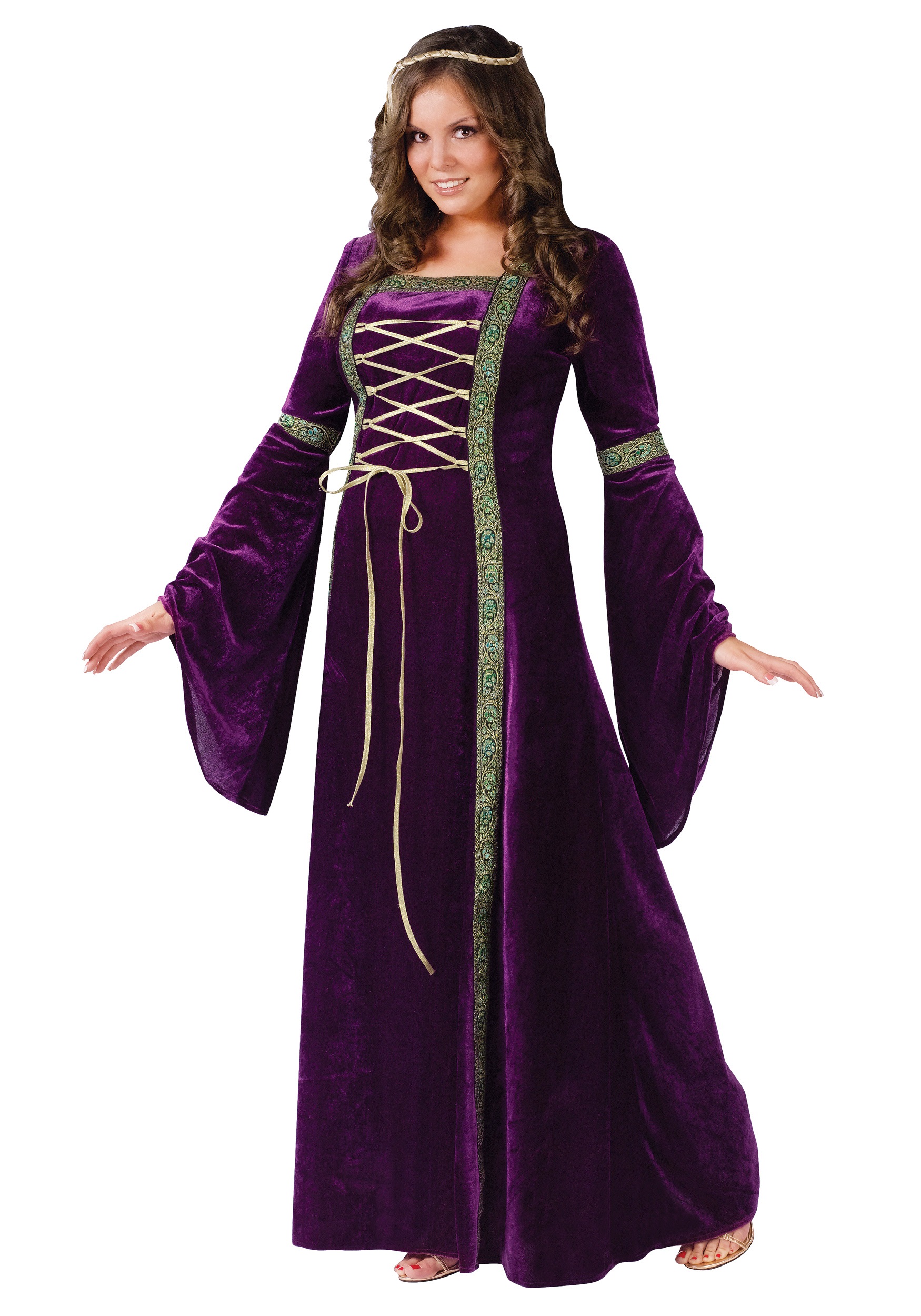Renaissance Lady Plus Size Women's Costume