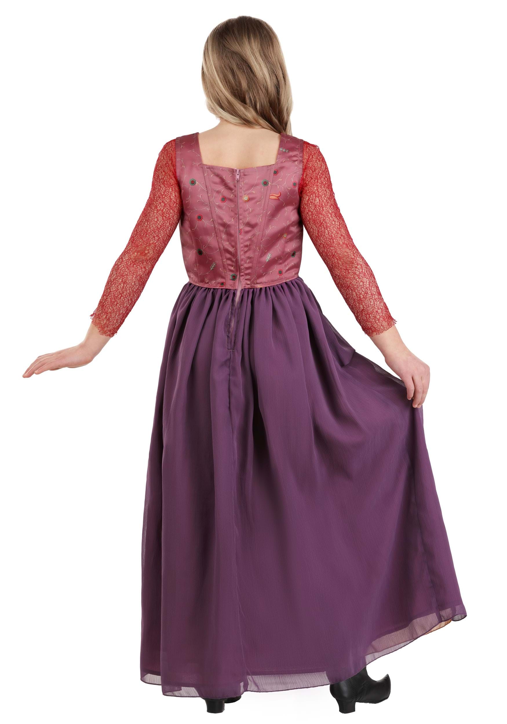 Girl's Deluxe Disney Hocus Pocus Sarah Sanderson Costume