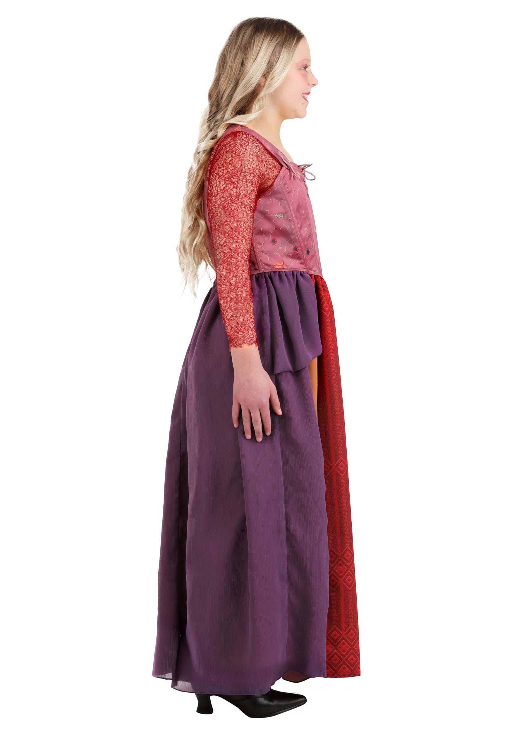 Girl's Deluxe Disney Hocus Pocus Sarah Sanderson Costume