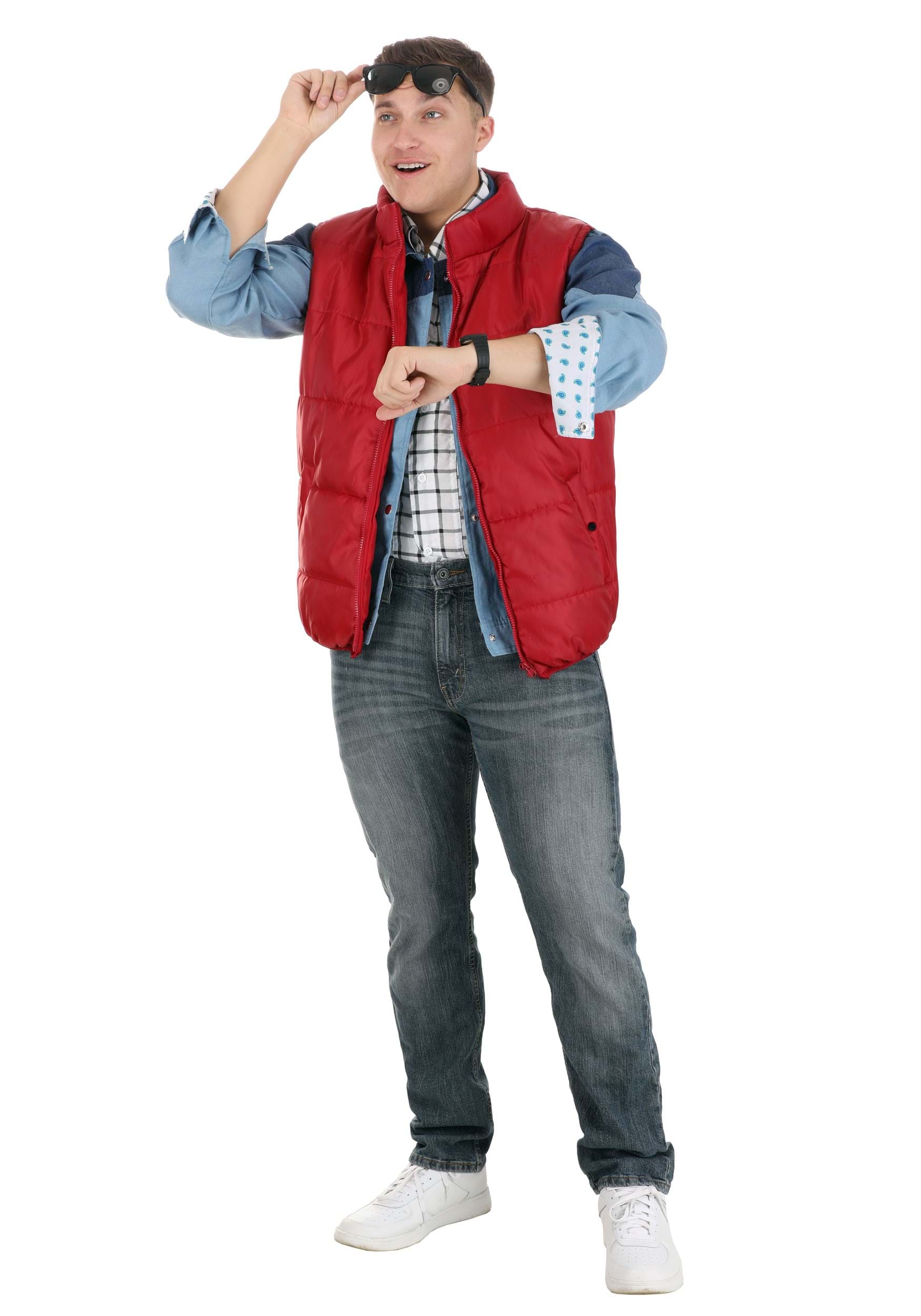 Marty McFly Back to the Future Costume for Adults