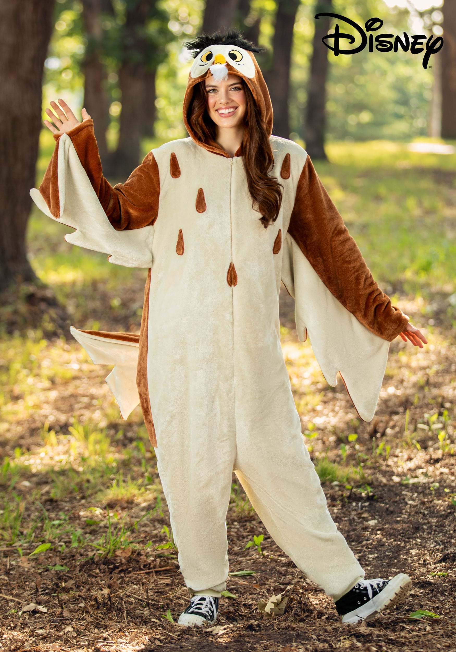 Disney Winnie the Pooh Deluxe Owl Costume for Adults 1 Disney Winnie the Pooh Deluxe Owl Costume for Adults