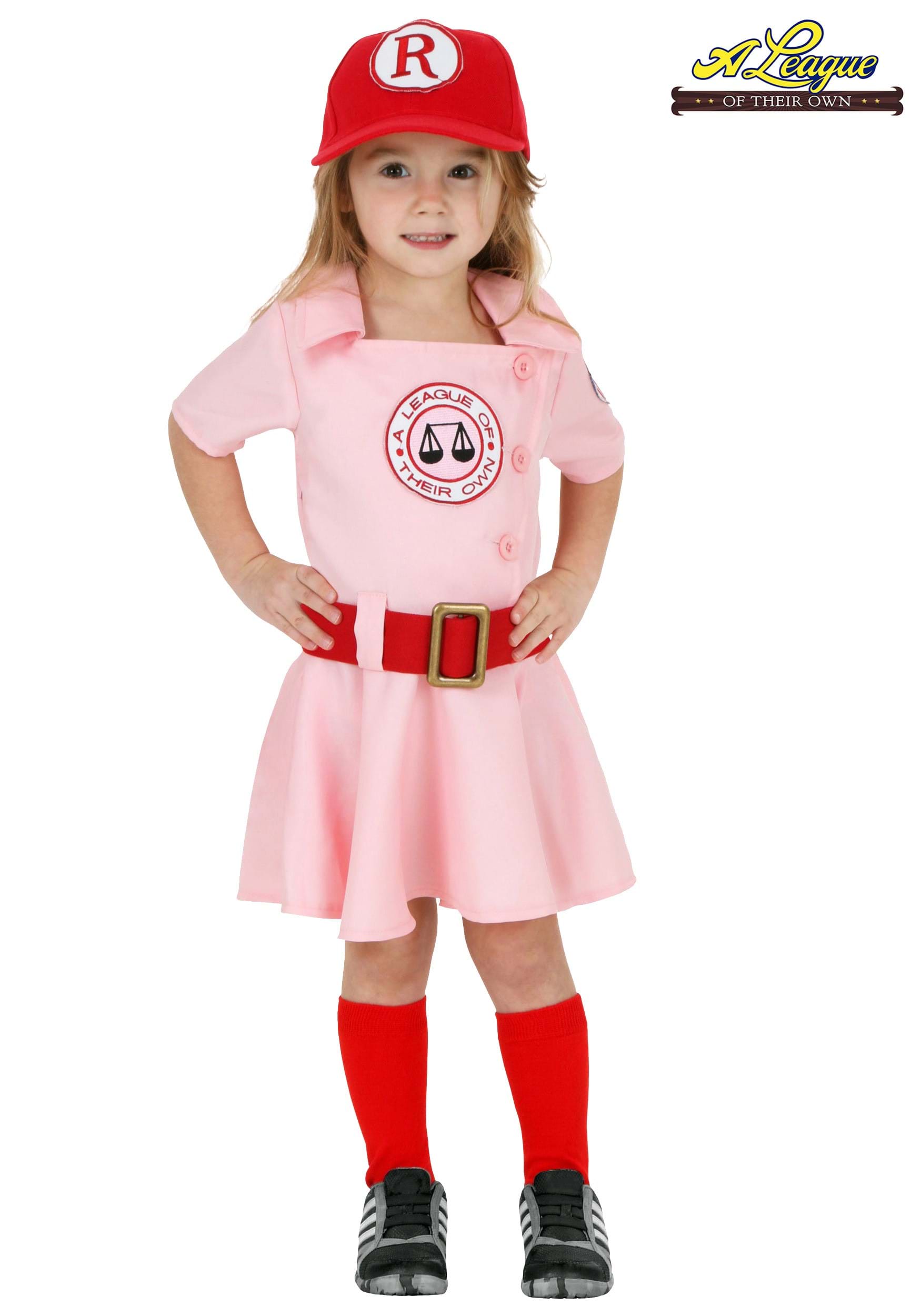 Girl's A League of Their Own Toddler Dottie Costume