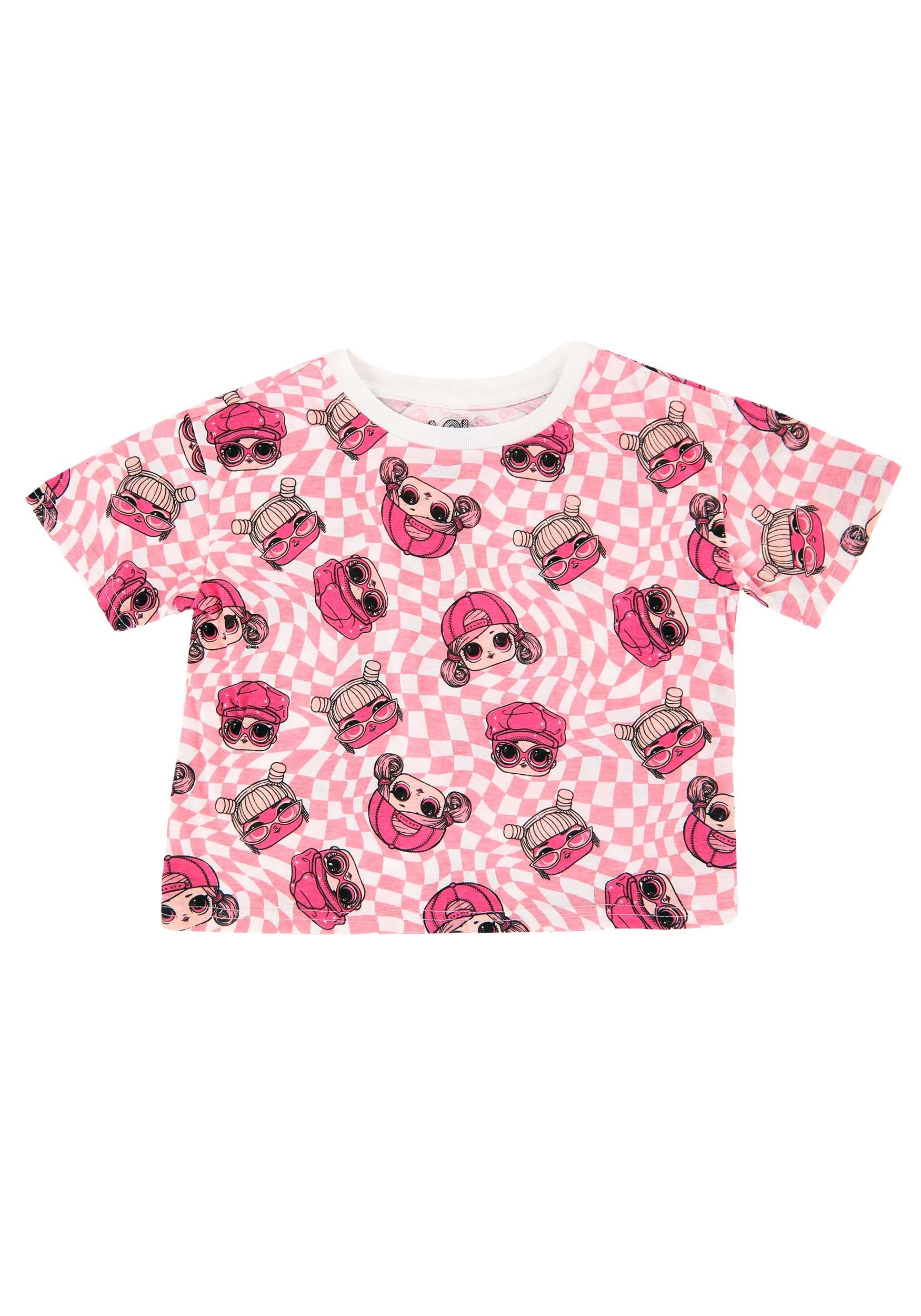 LOL Surprise Warped All Over Print Skimmer Tee for Girls