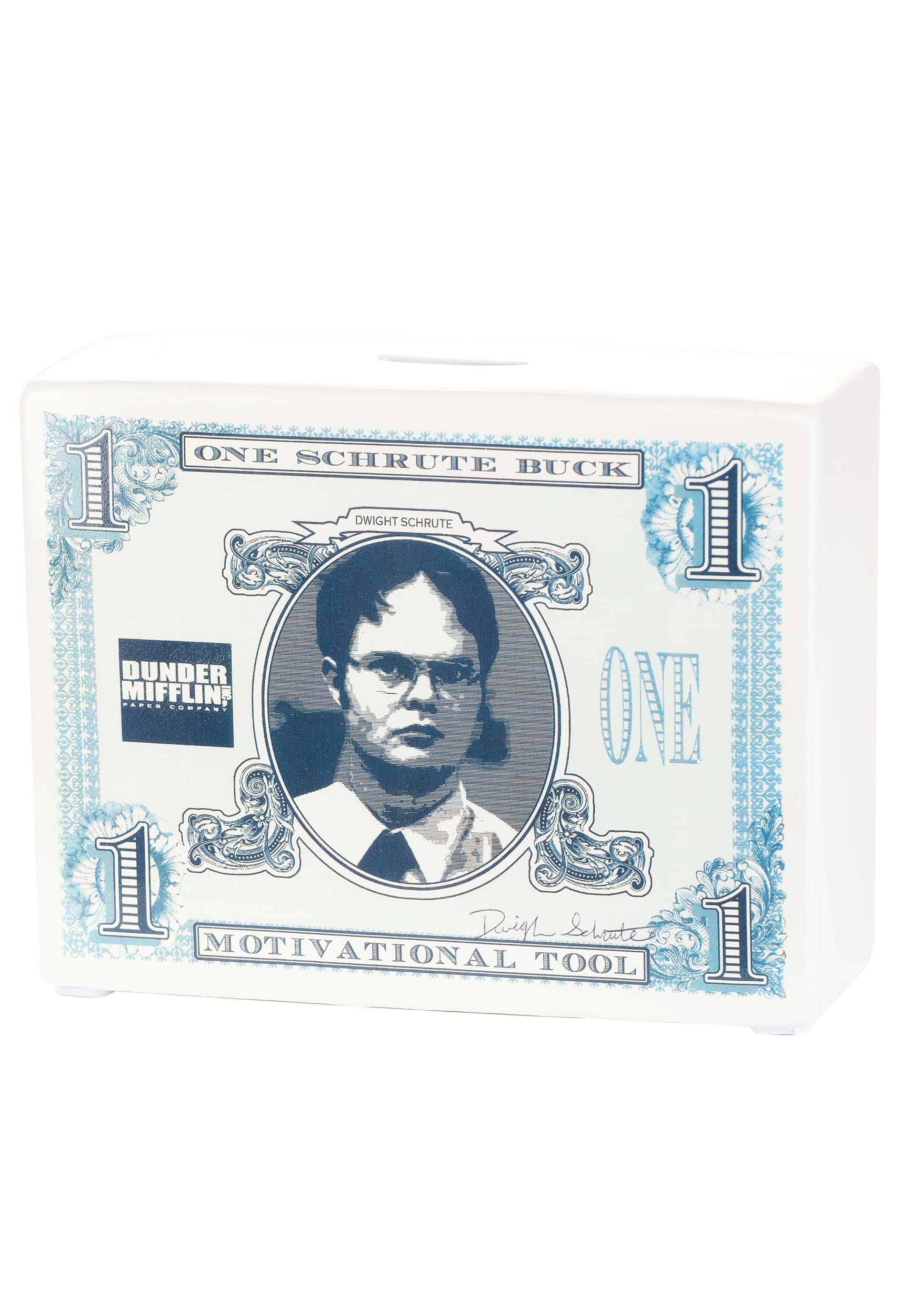The Office Schrute Buck Large Ceramic Coin Bank