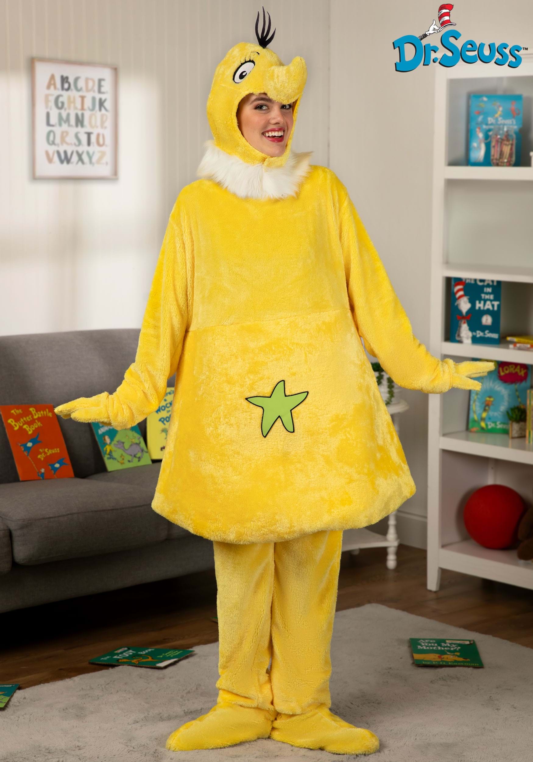 Dr. Seuss Star Bellied Sneetch Adult Costume