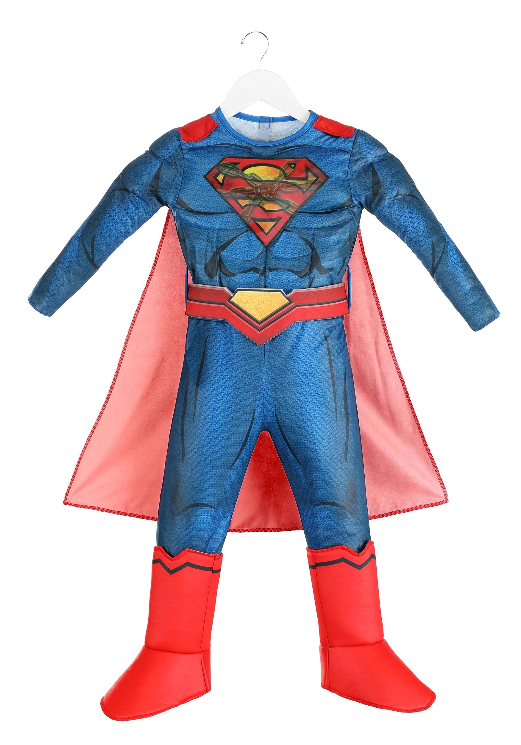 Deluxe DC Comics Superman Toddler Costume 3 Deluxe DC Comics Superman Toddler Costume