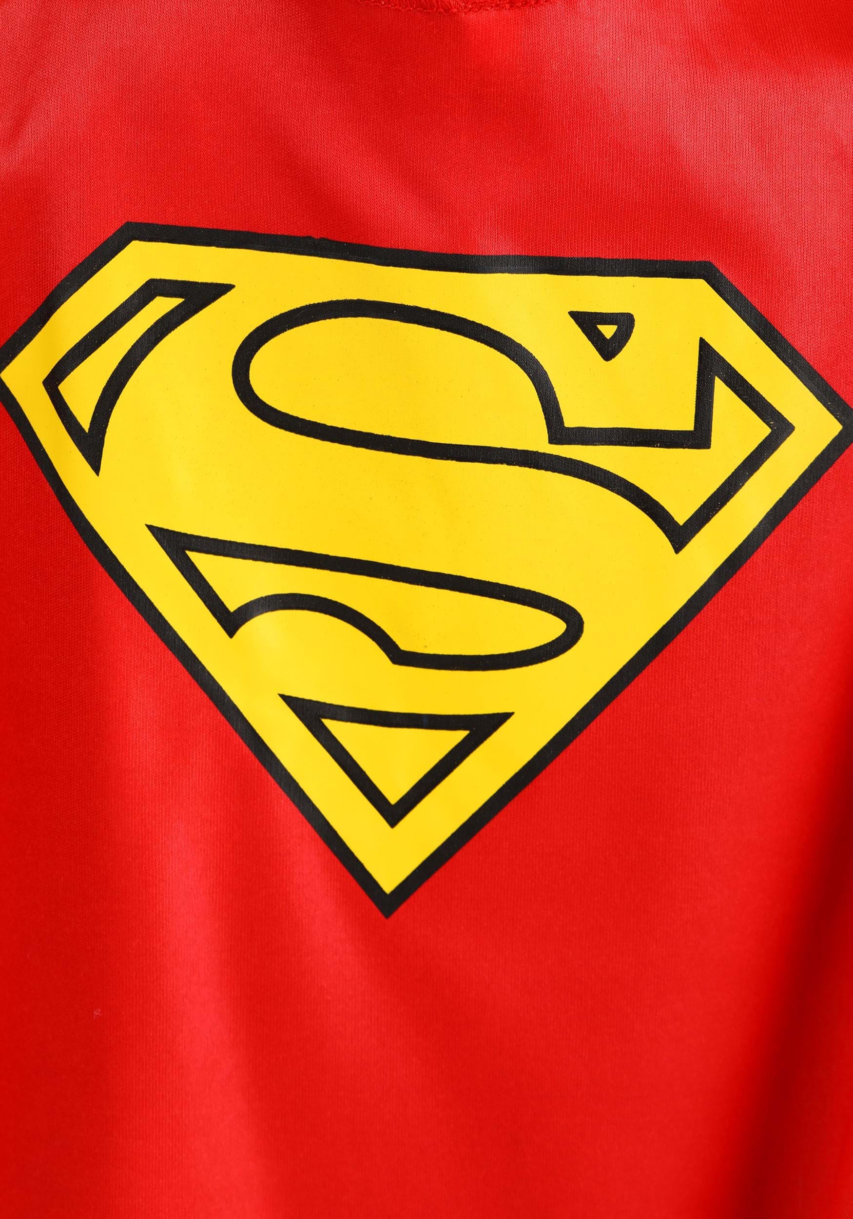 Deluxe DC Comics Superman Toddler Costume 4 Deluxe DC Comics Superman Toddler Costume