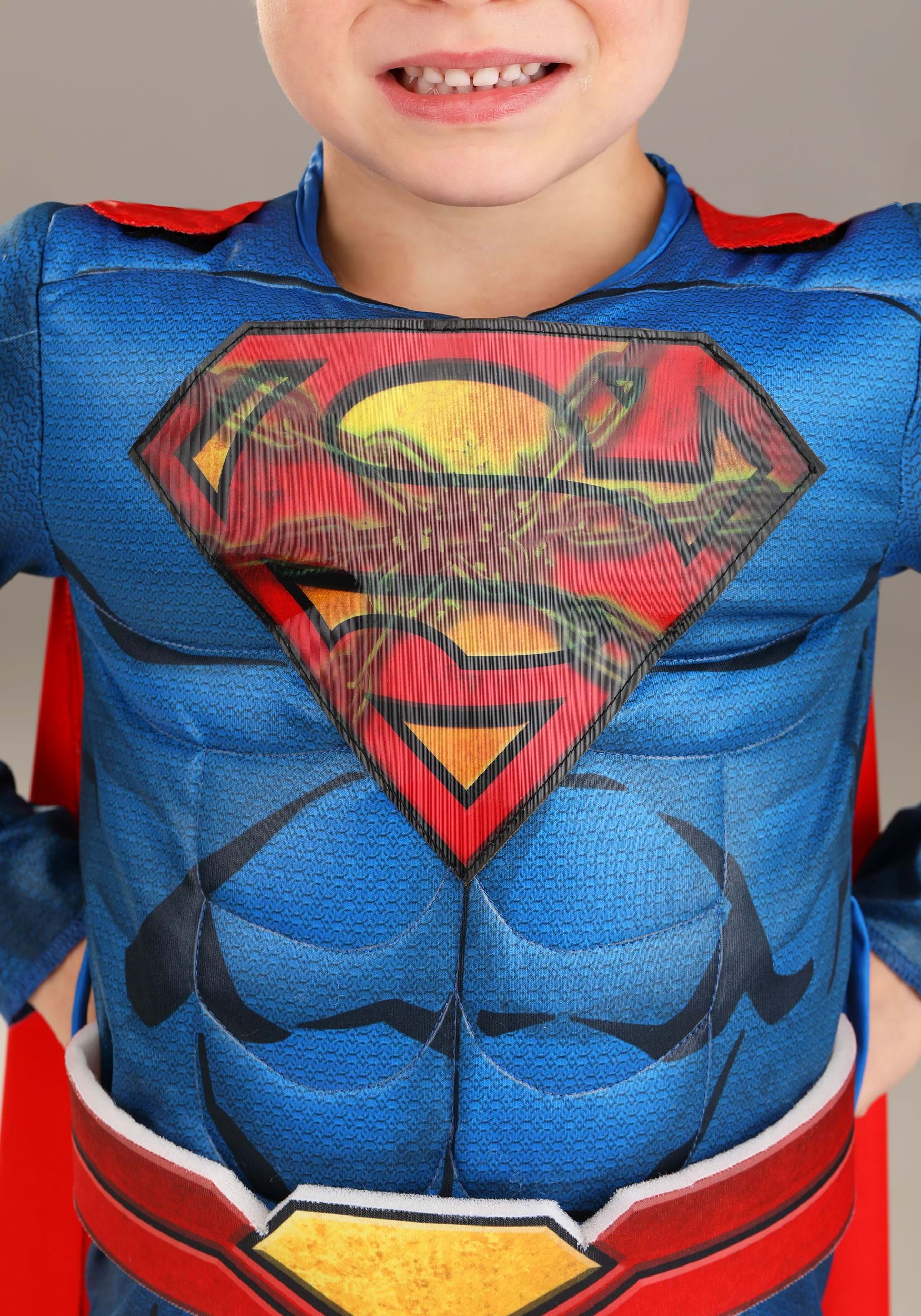 Deluxe DC Comics Superman Toddler Costume 5 Deluxe DC Comics Superman Toddler Costume