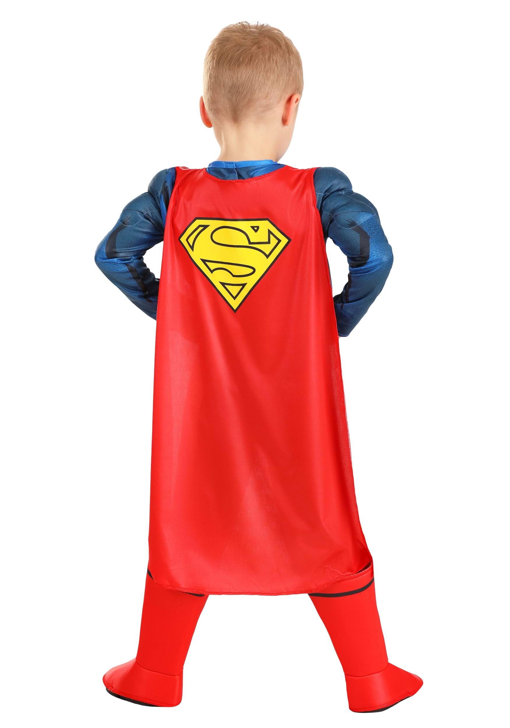 Deluxe DC Comics Superman Toddler Costume 8 Deluxe DC Comics Superman Toddler Costume