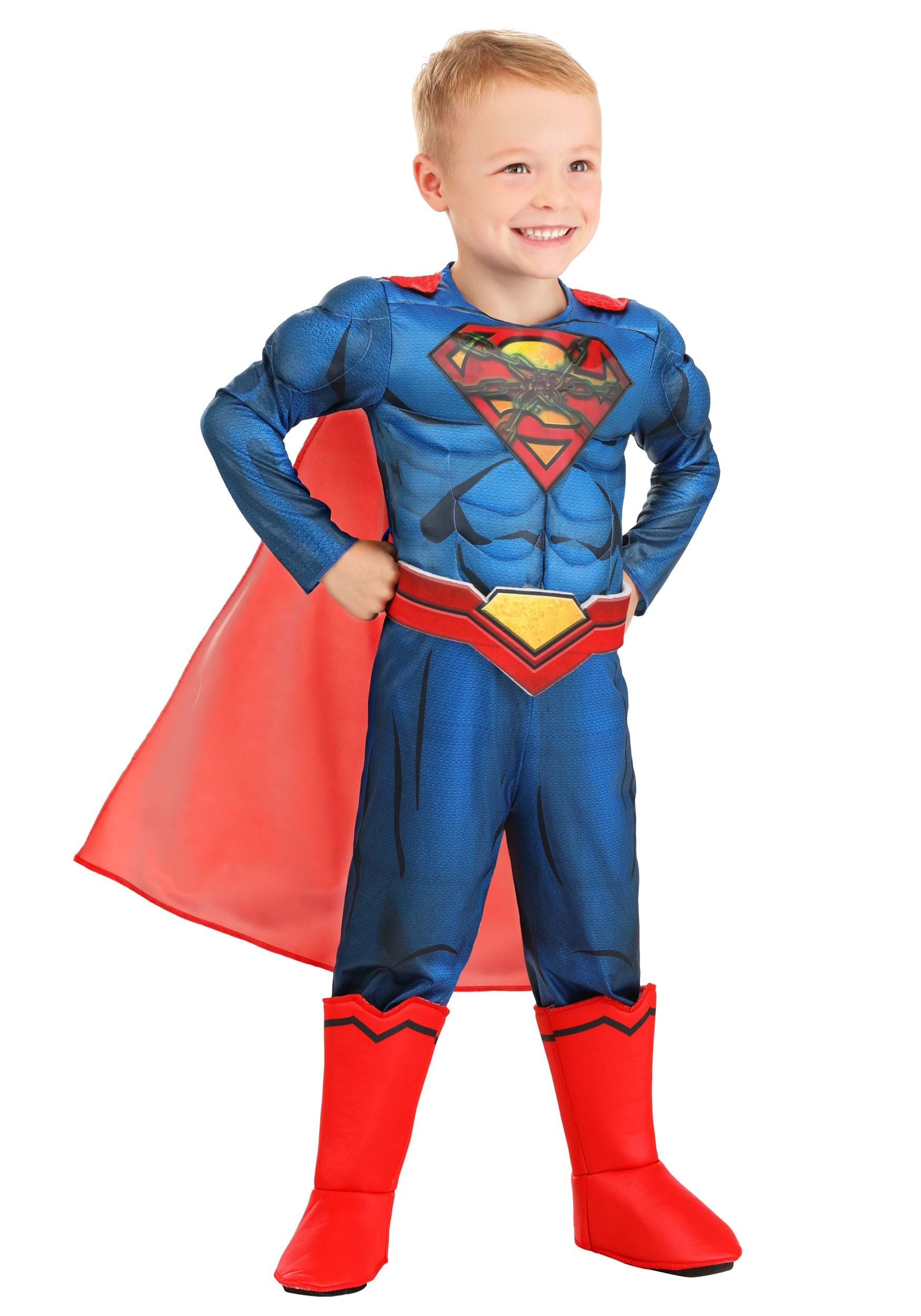 Deluxe DC Comics Superman Toddler Costume 9 Deluxe DC Comics Superman Toddler Costume