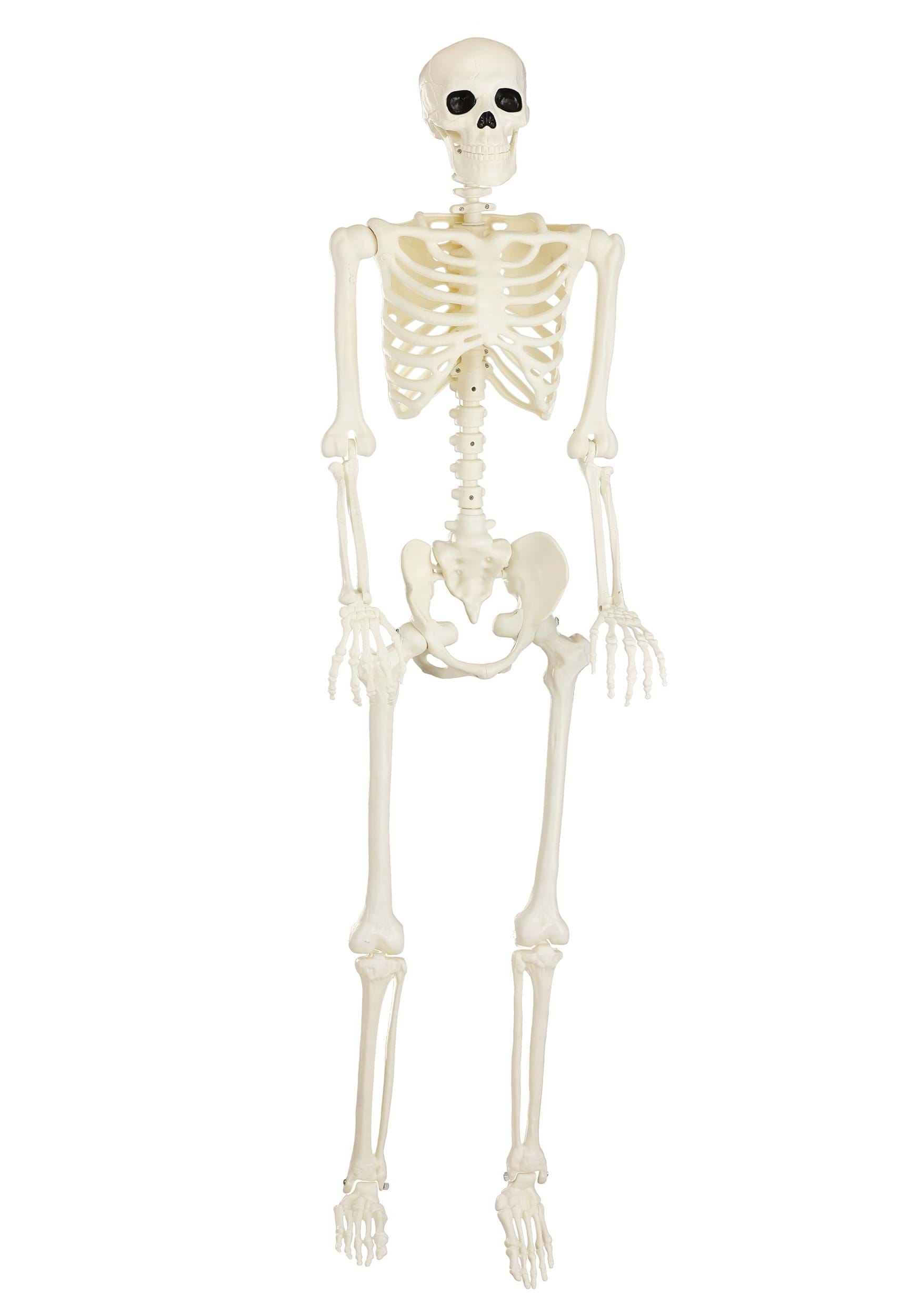 5FT Ghostly Black Light Skeleton Halloween Decorations