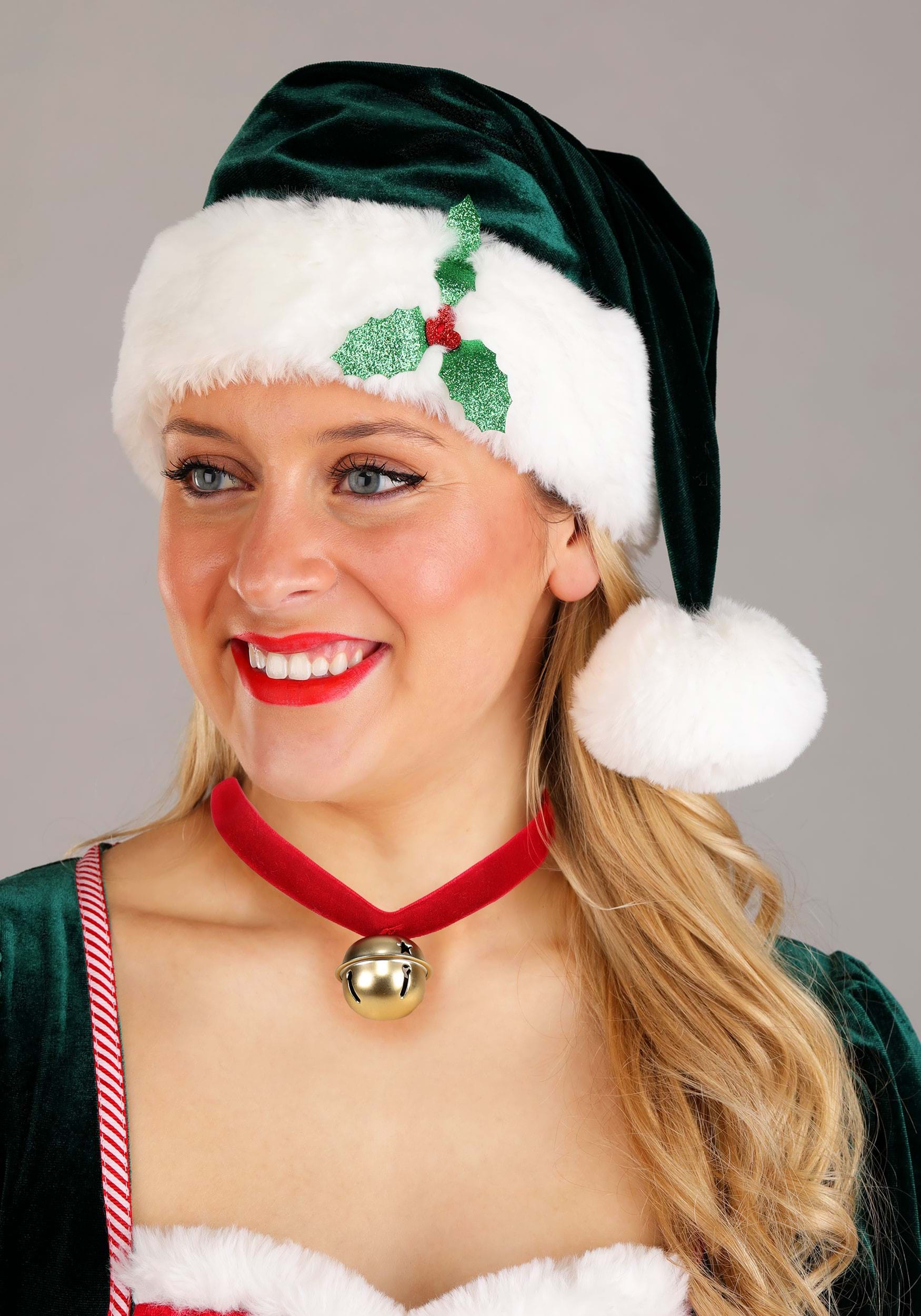 Deluxe Festive Elf Women's Costume