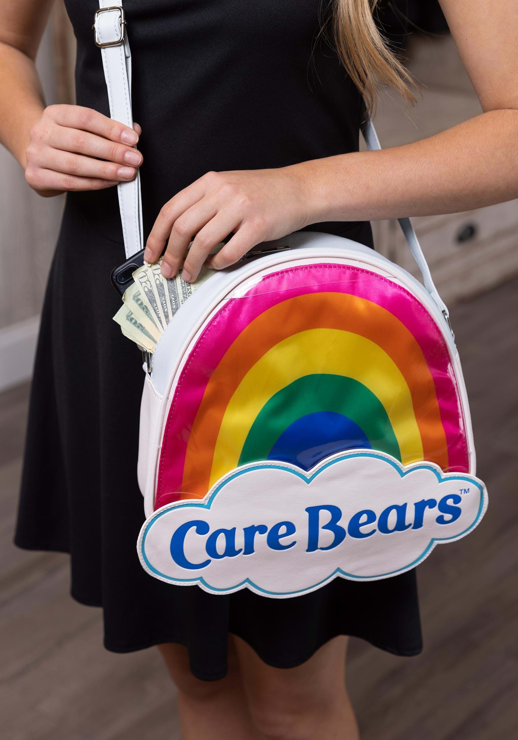 Care Bears Rainbow Logo Crossbody Purse