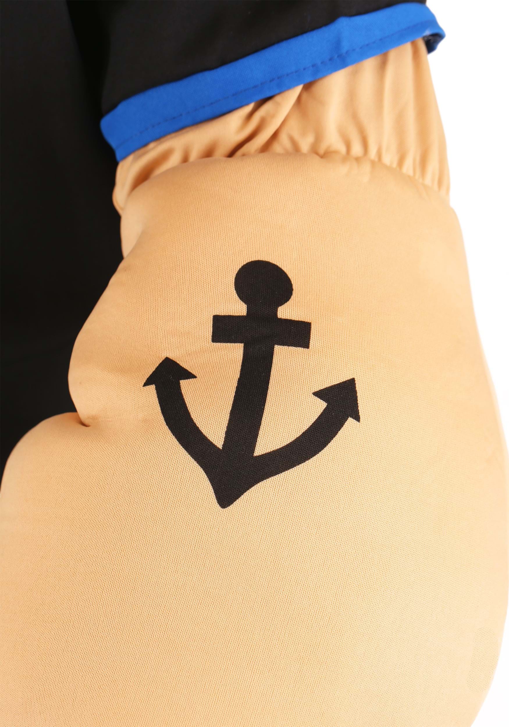 Popeye the Sailorman Costume for Adults 4 Popeye the Sailorman Costume for Adults