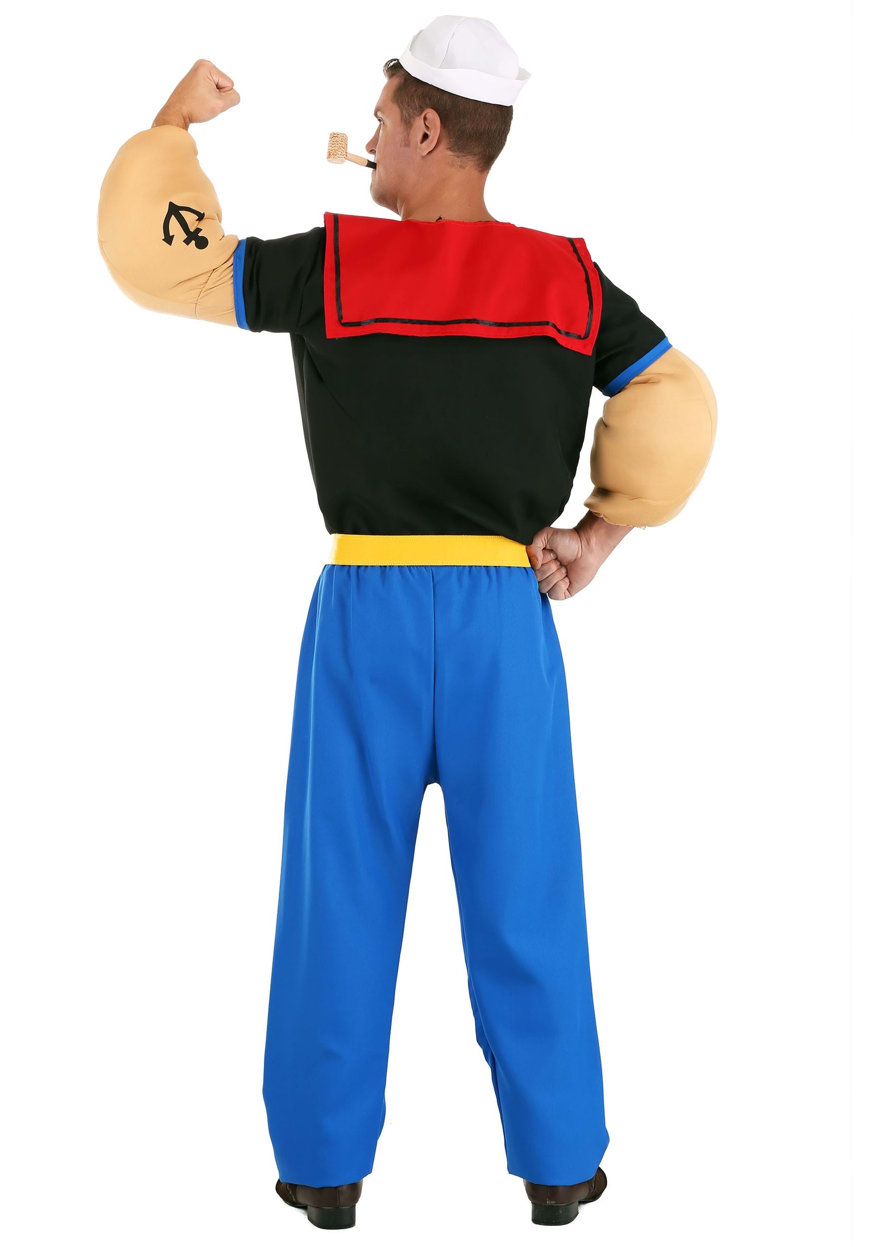 Popeye the Sailorman Costume for Adults 6 Popeye the Sailorman Costume for Adults