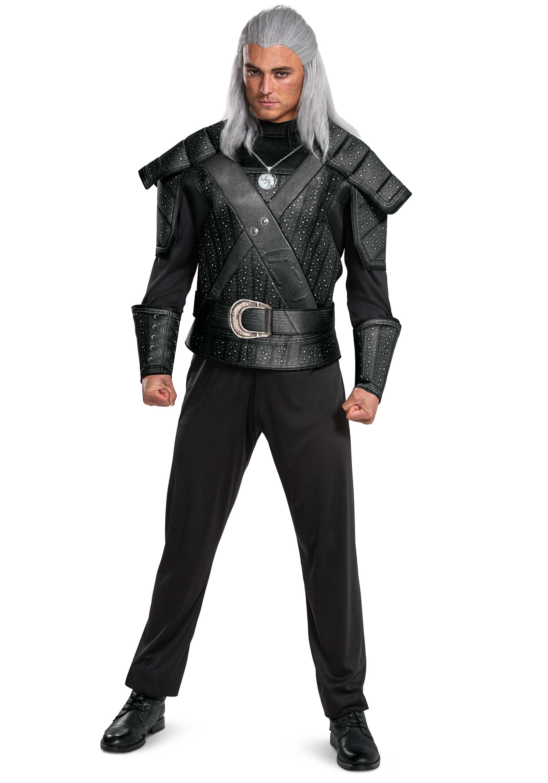 Men's The Witcher Classic Geralt Costume 1 Men's The Witcher Classic Geralt Costume