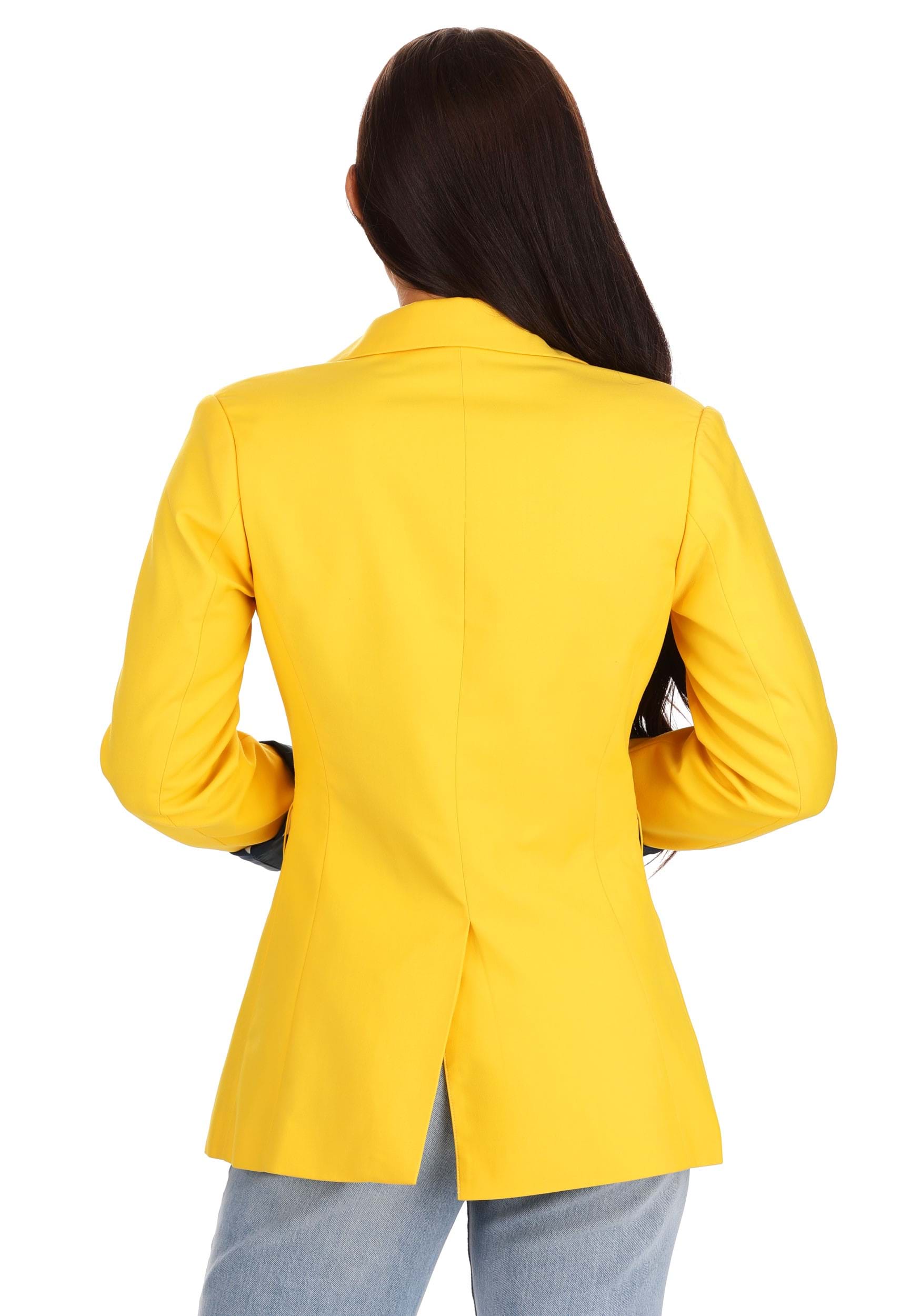 Coraline Yellow Blazer for Women
