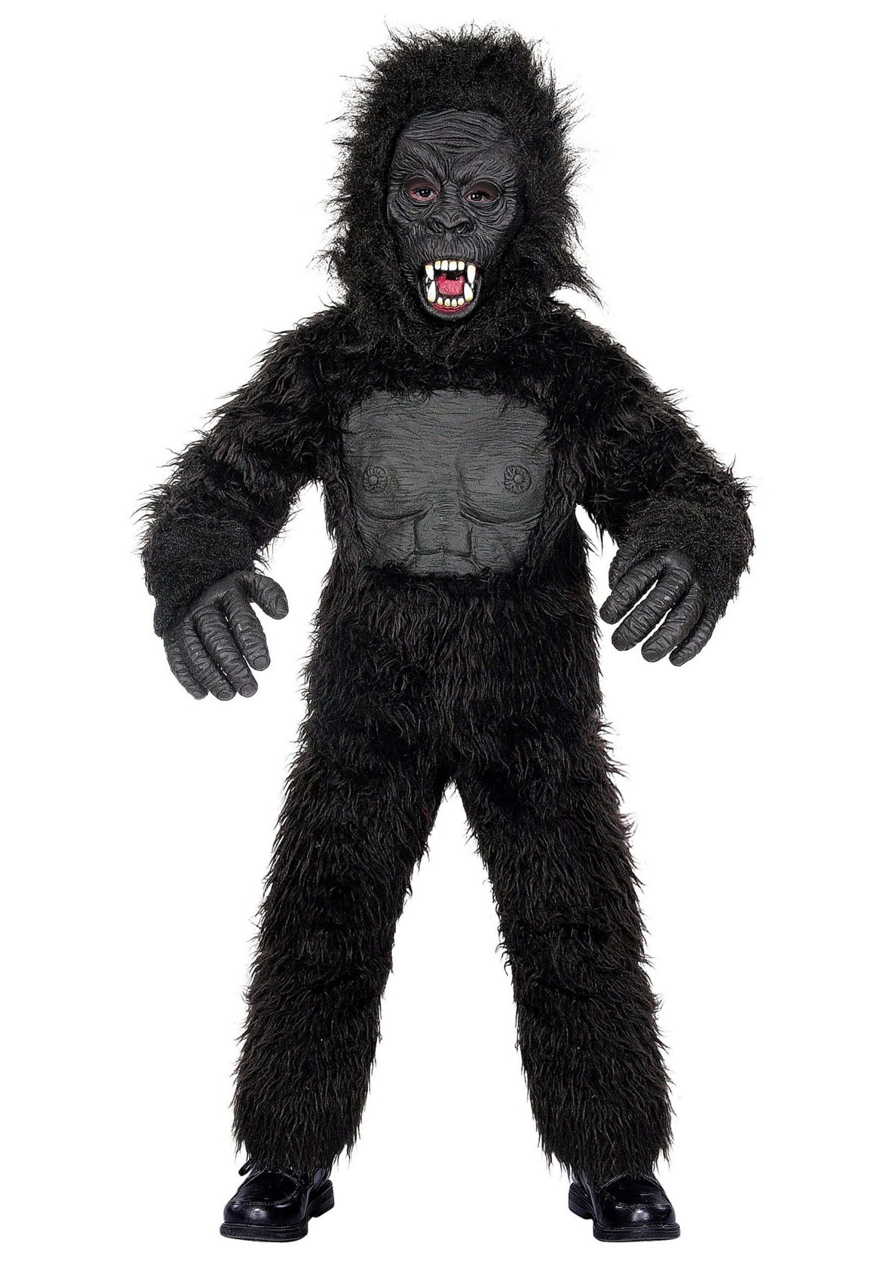 Scary Gorilla Kid's Costume 1 Scary Gorilla Kid's Costume