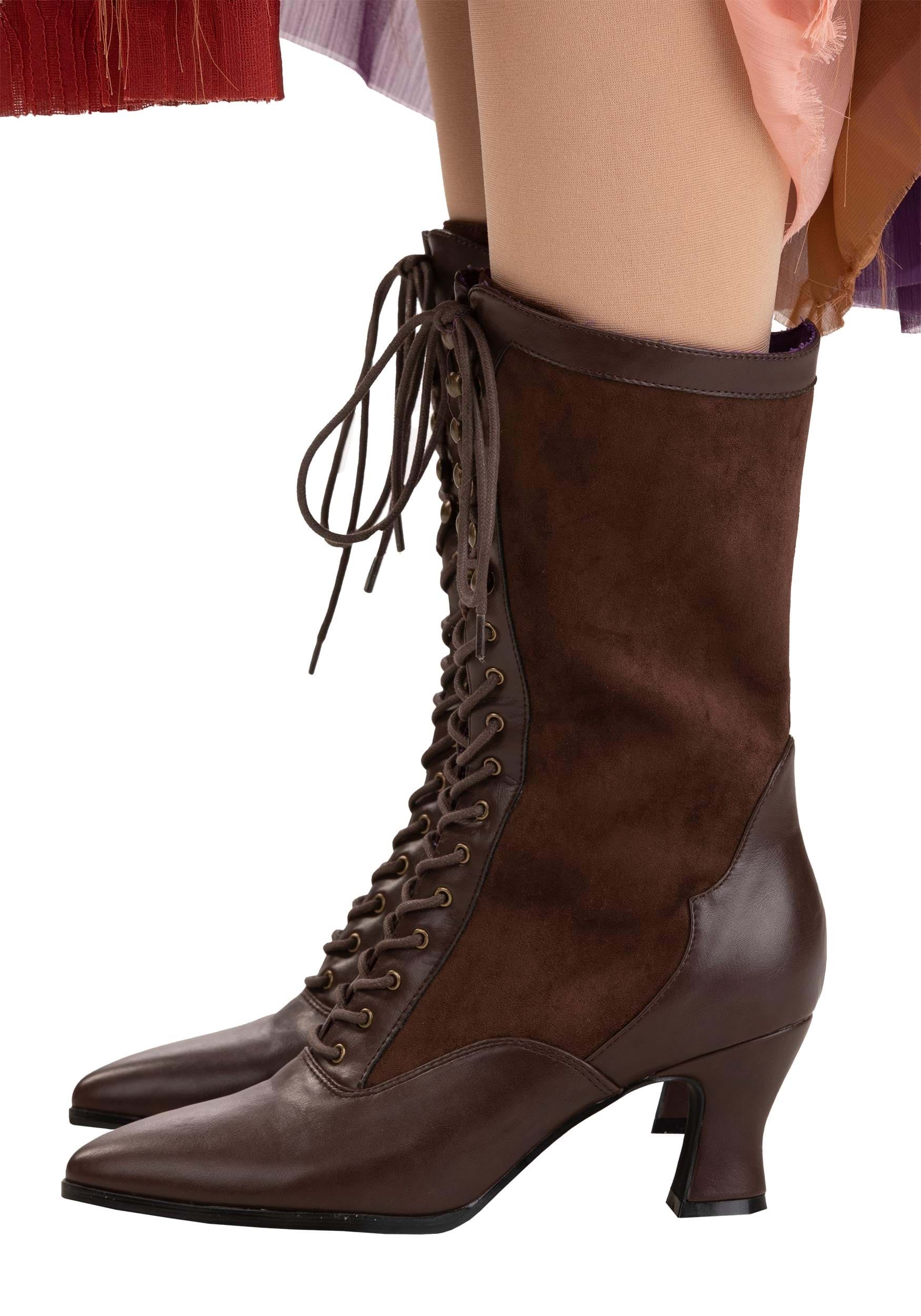 Disney Hocus Pocus Sarah Sanderson Boots for Women 4 Disney Hocus Pocus Sarah Sanderson Boots for Women