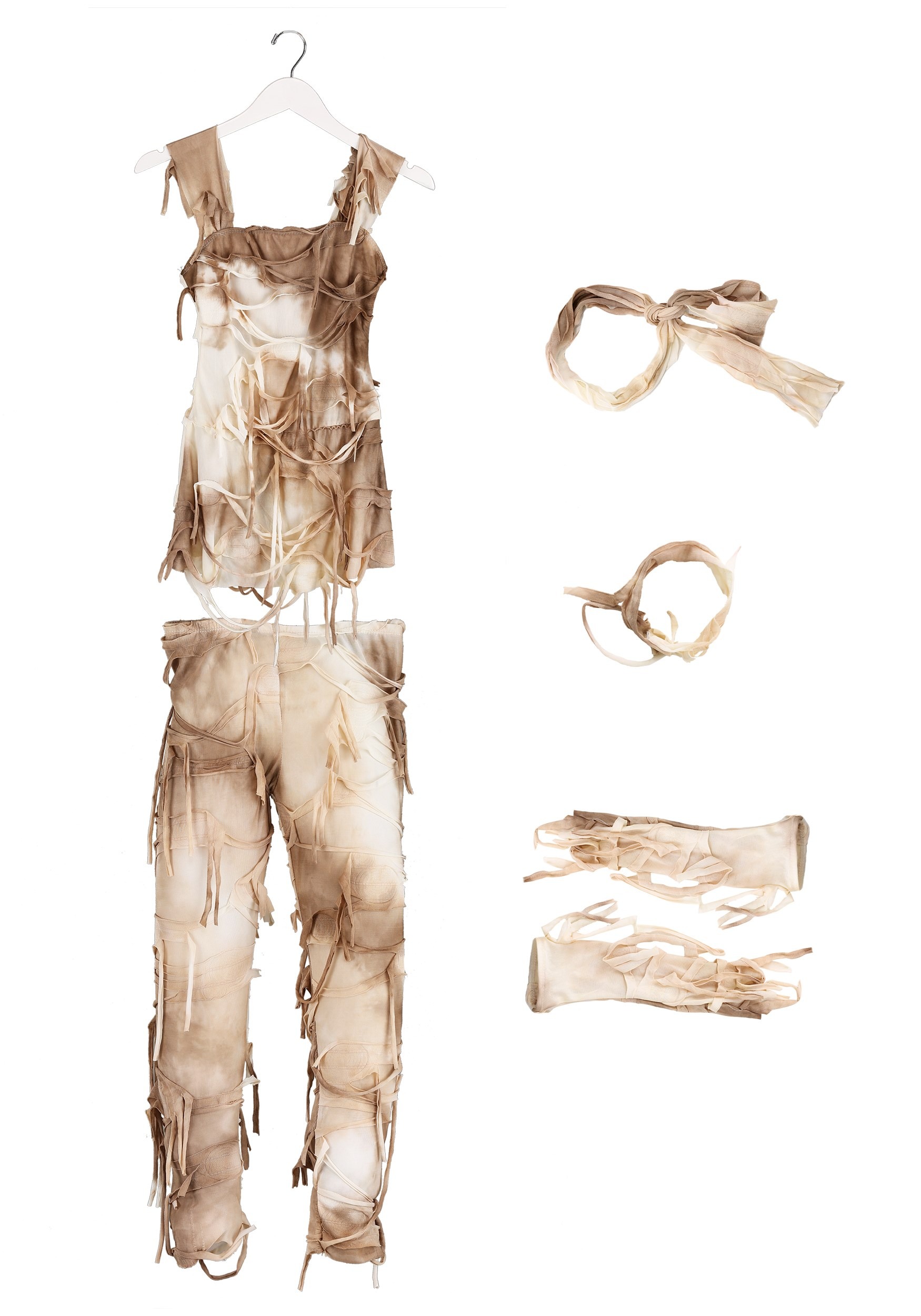 Mysterious Mummy Teen Costume for Girls