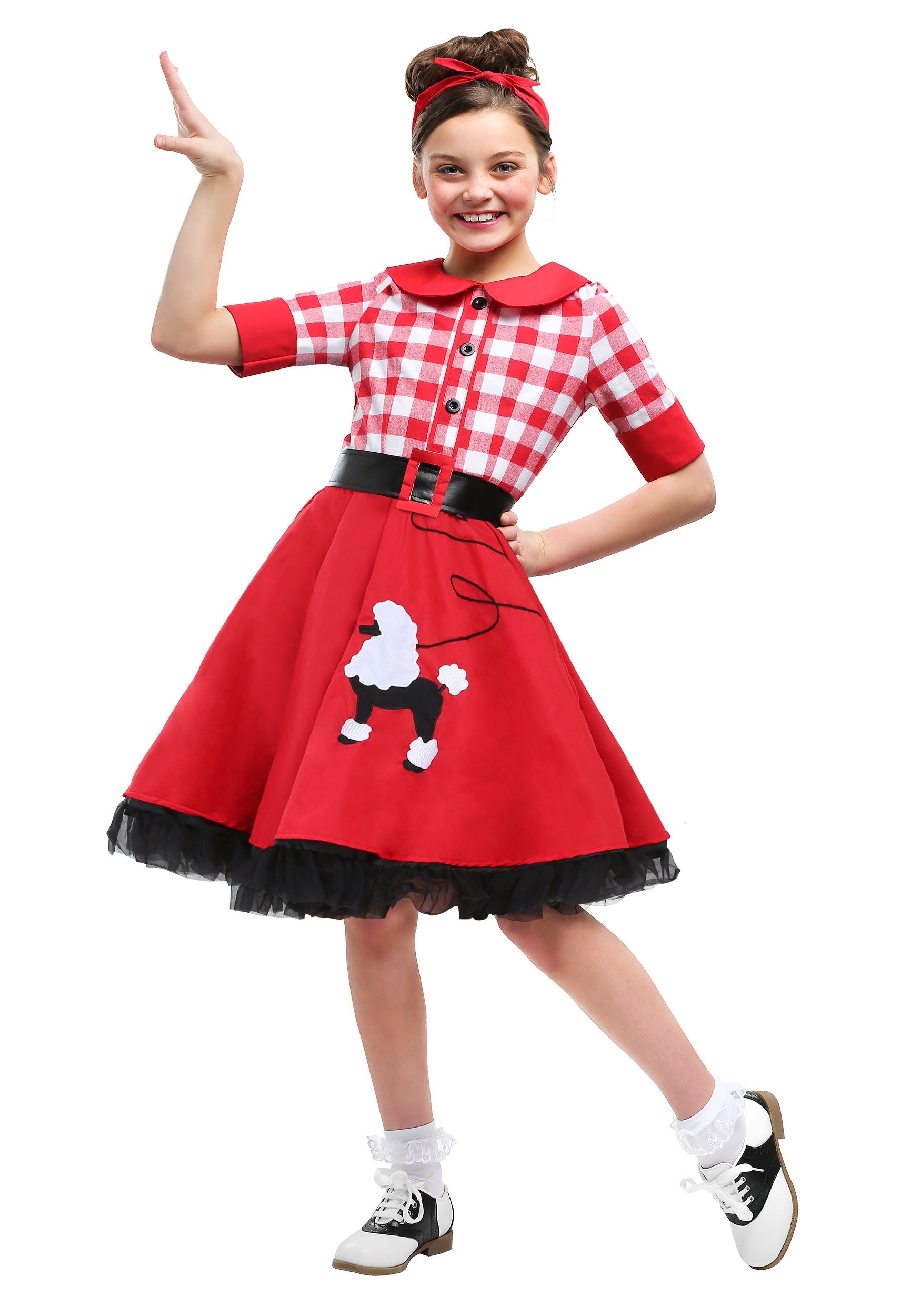 50's Sock Hop Darling Costume Dress for Girls