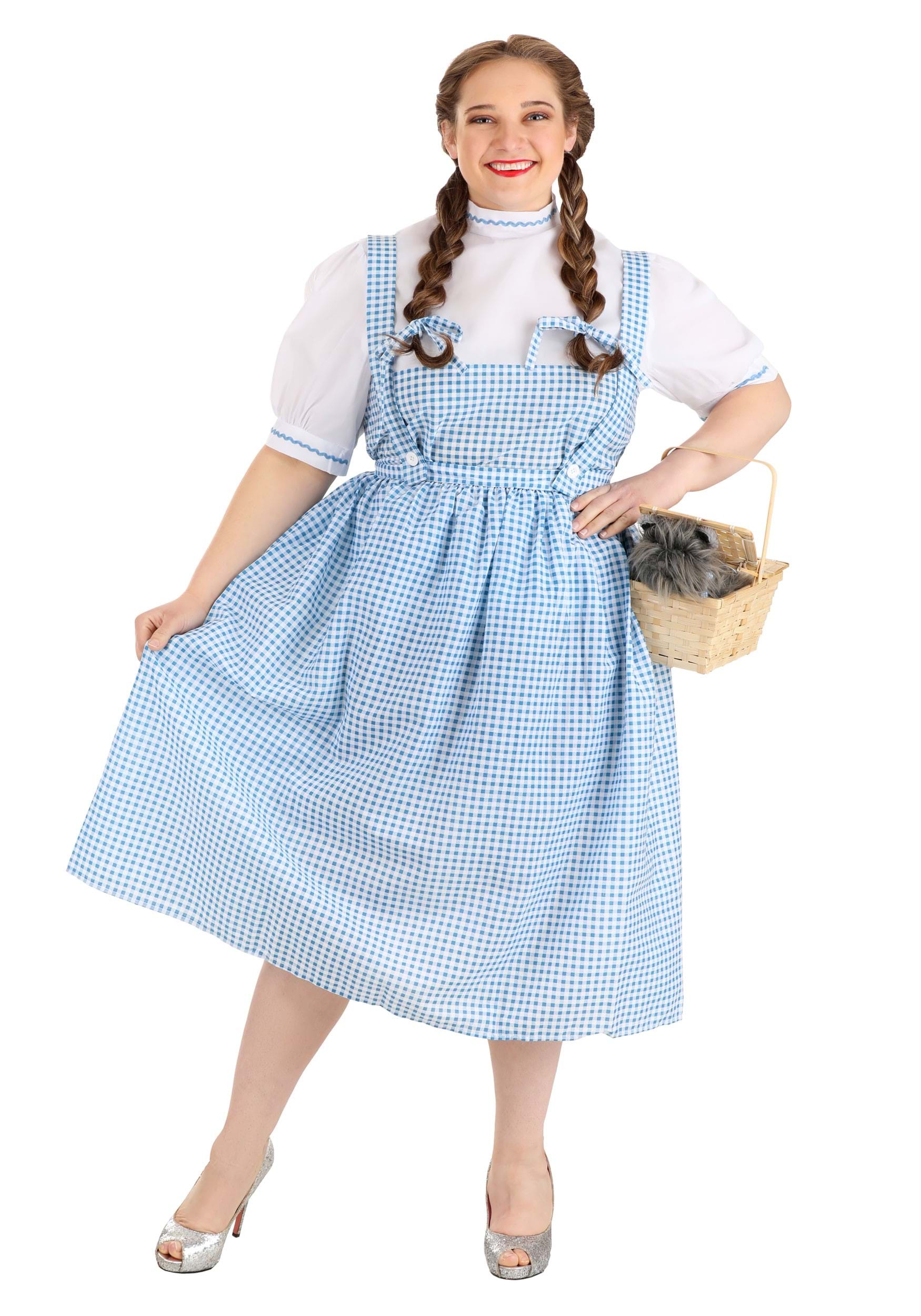 Kansas Girl Long Dress Costume for Women