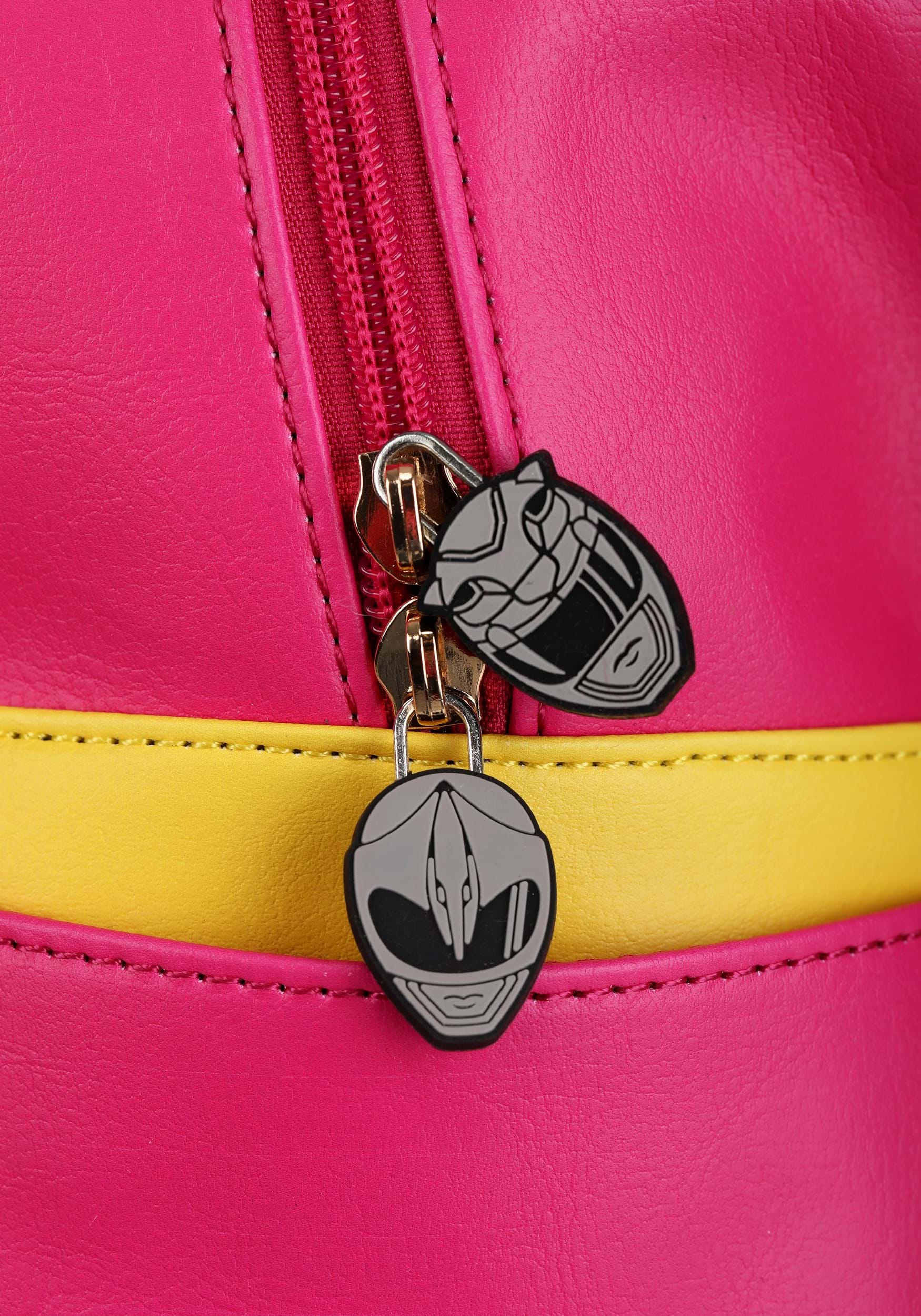 Yellow & Pink Power Rangers Mini Backpack 12 Yellow & Pink Power Rangers Mini Backpack
