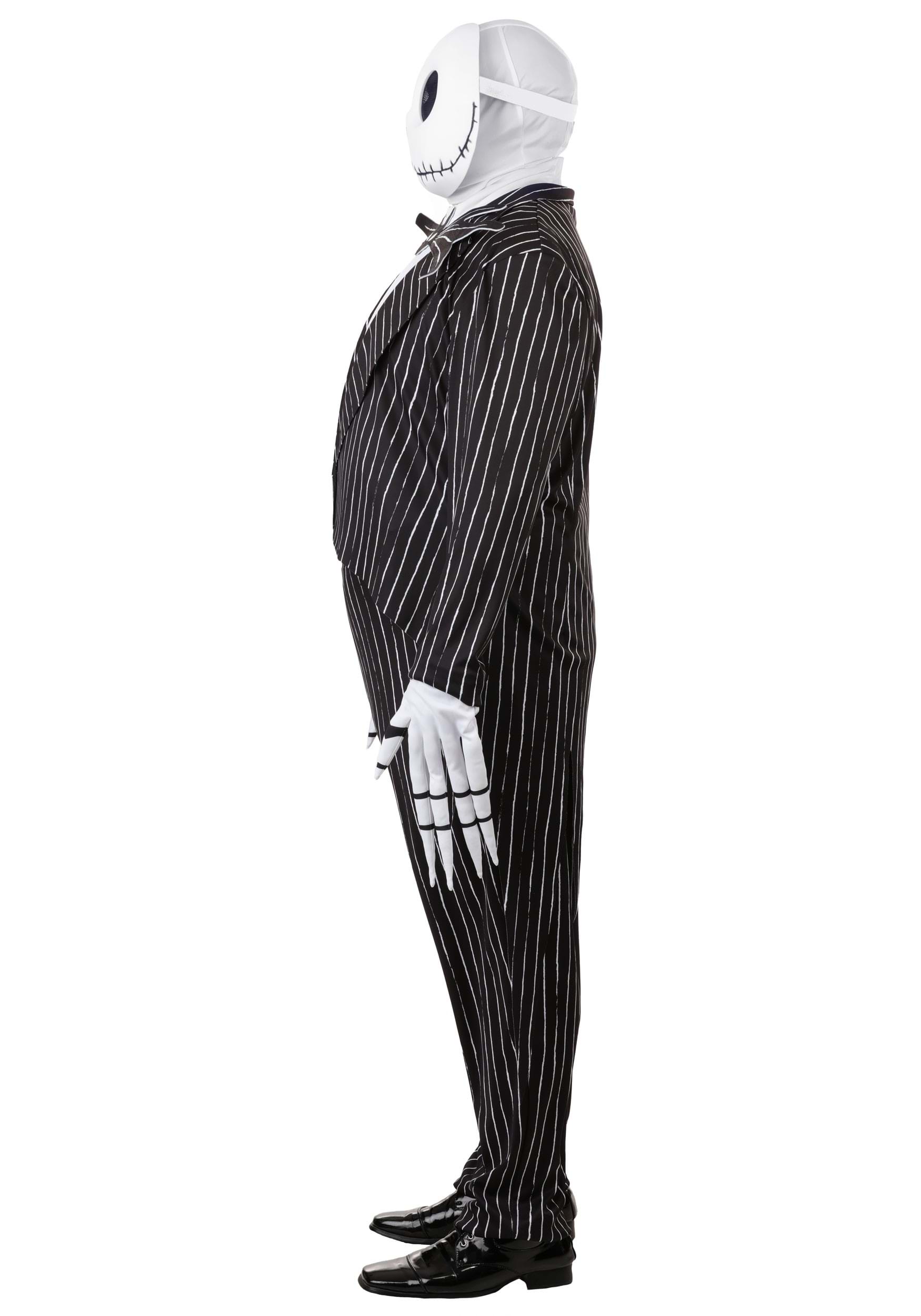 Plus Size Men's Deluxe Disney Jack Skellington Costume