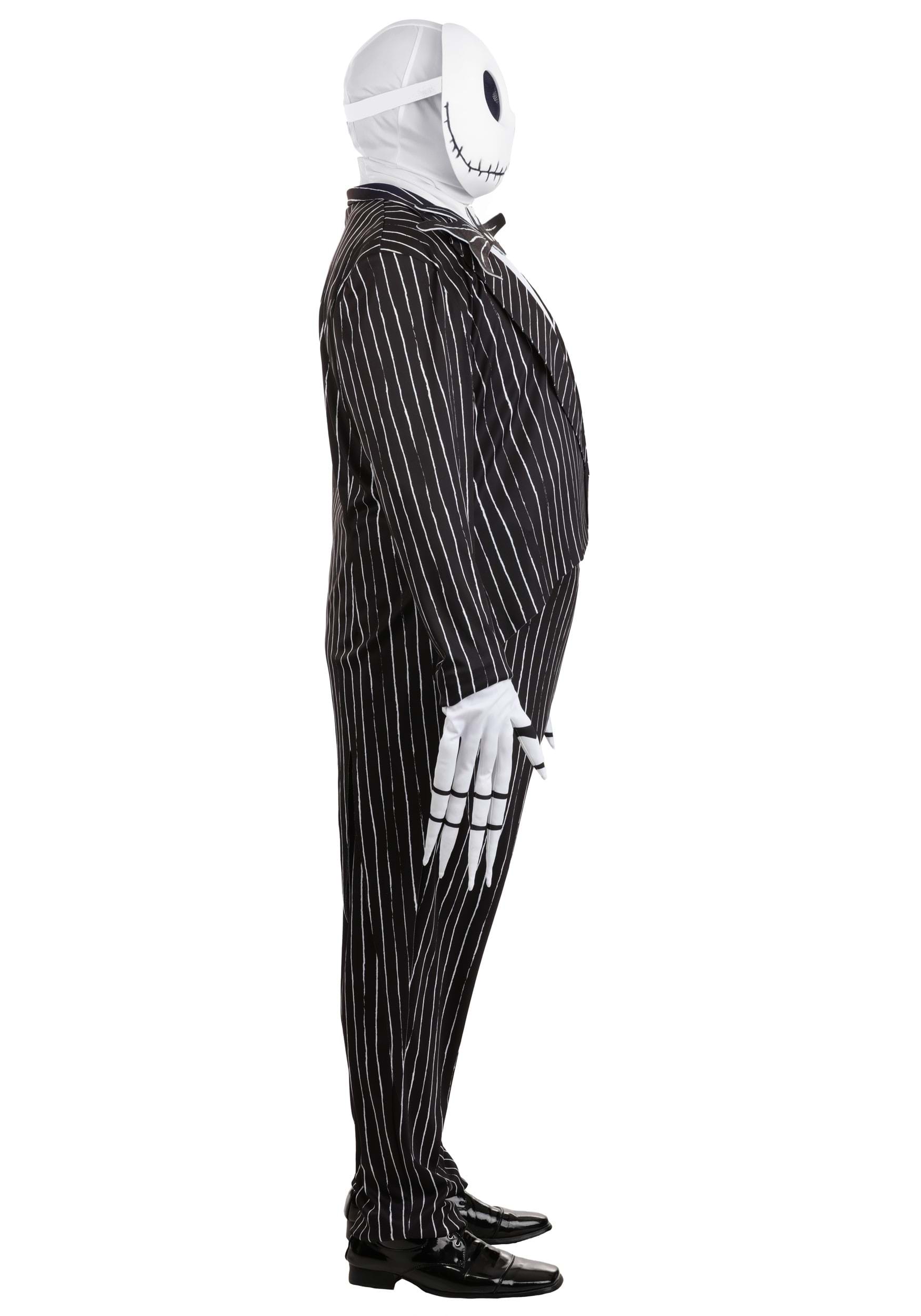 Plus Size Men's Deluxe Disney Jack Skellington Costume