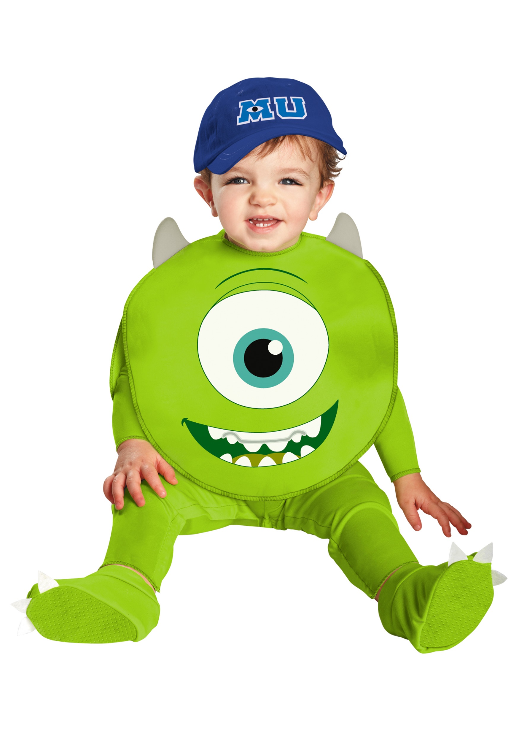 Classic Mike Wazowski Infant Costume 1 Classic Mike Wazowski Infant Costume