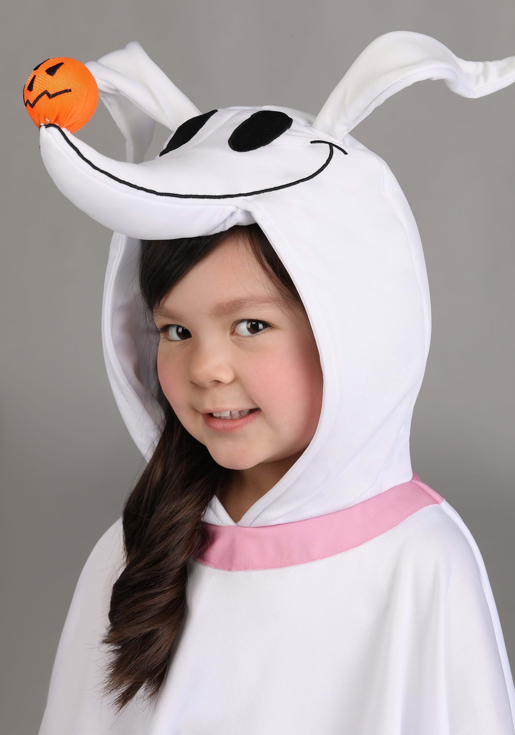 Kid's Nightmare Before Christmas Zero Costume Poncho 7 Kid's Nightmare Before Christmas Zero Costume Poncho