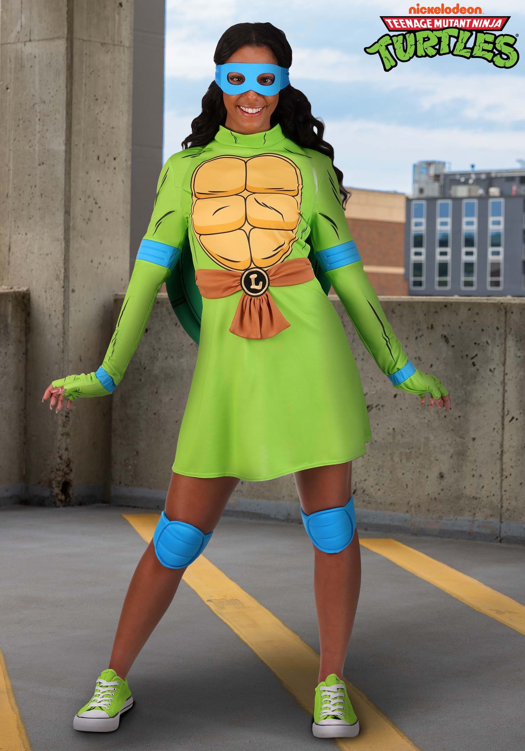 Women's Teenage Mutant Ninja Turtles Leonardo Costume Dress