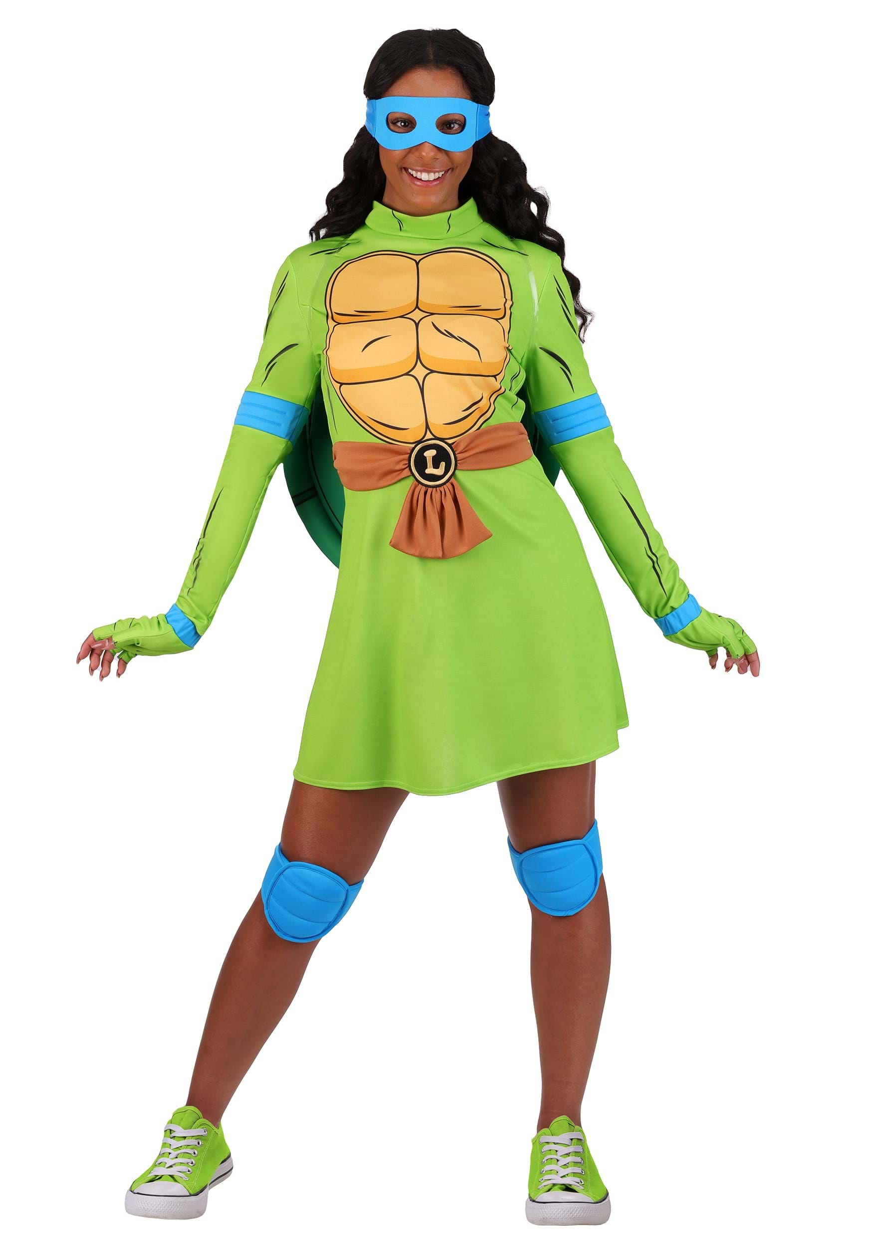 Women's Teenage Mutant Ninja Turtles Leonardo Costume Dress