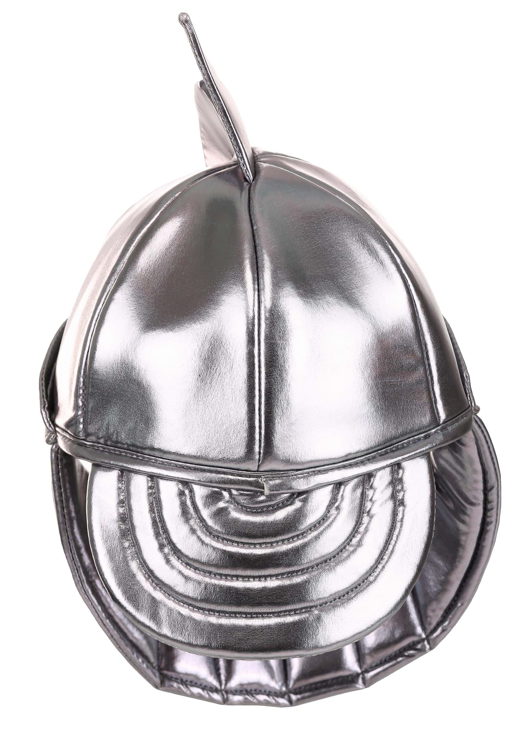 Silver Knight Costume Soft Helmet 5 Silver Knight Costume Soft Helmet