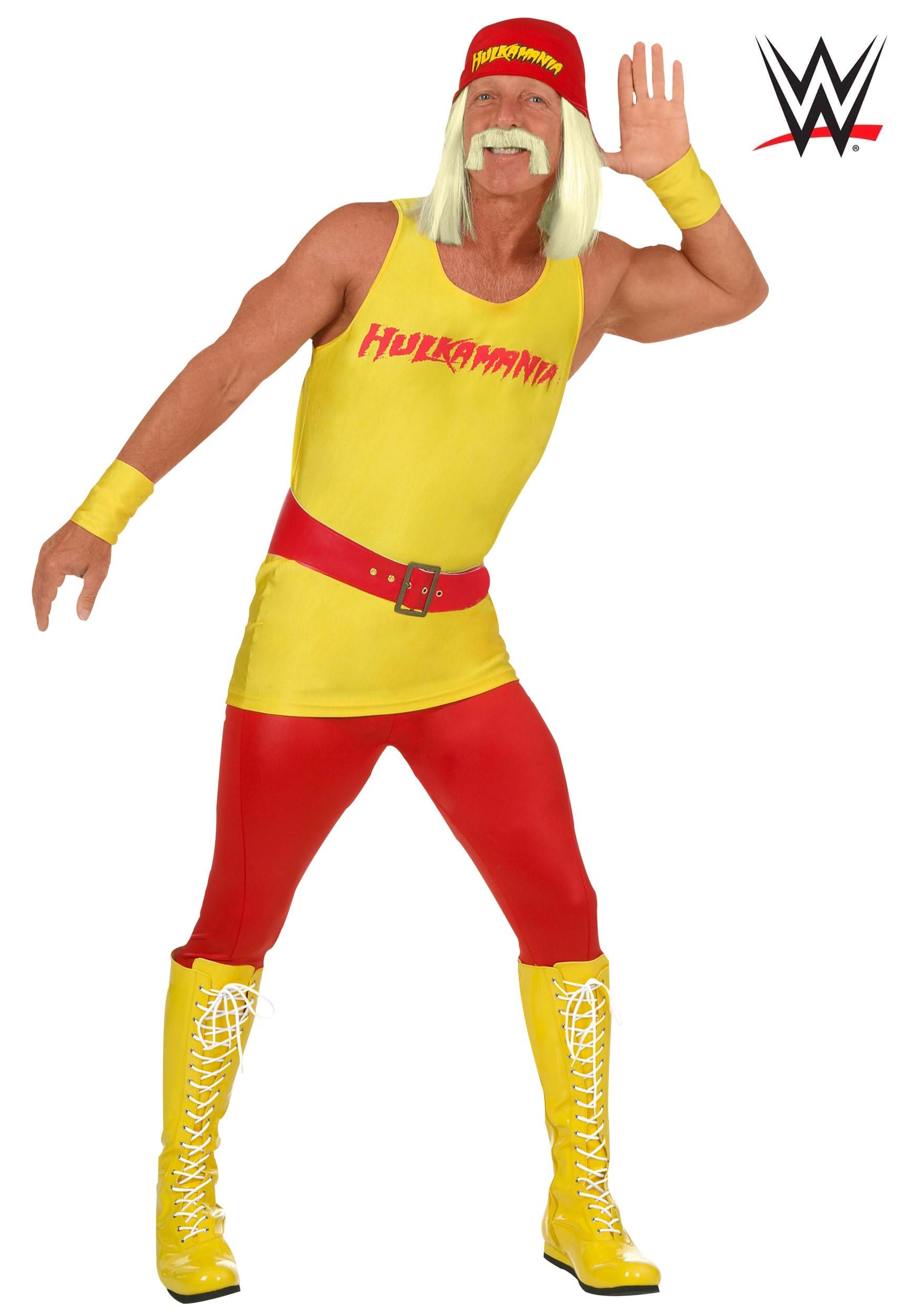 Men's WWE Hulk Hogan Costume 4 Men's WWE Hulk Hogan Costume