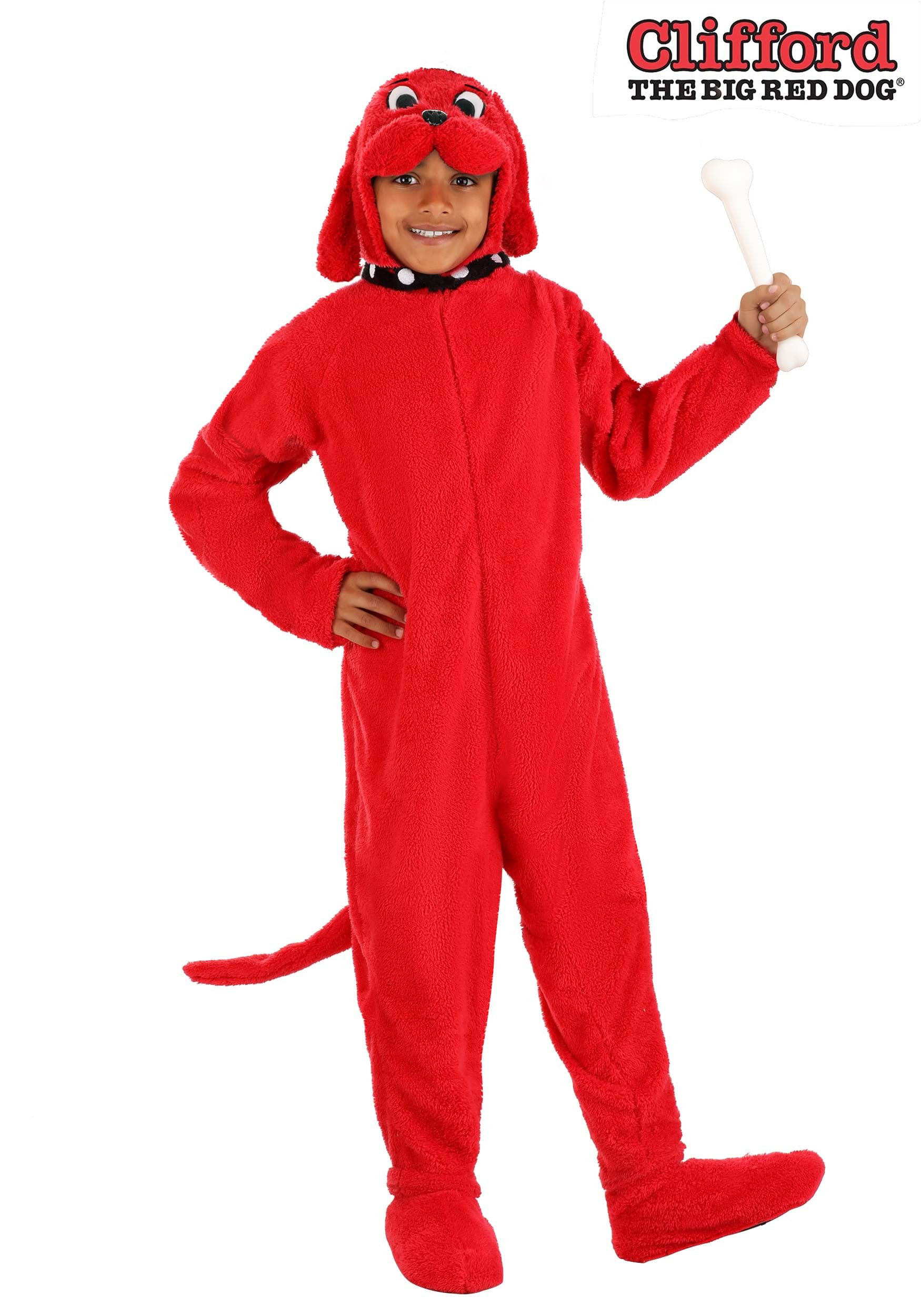 Clifford the Big Red Dog Costume for Kids