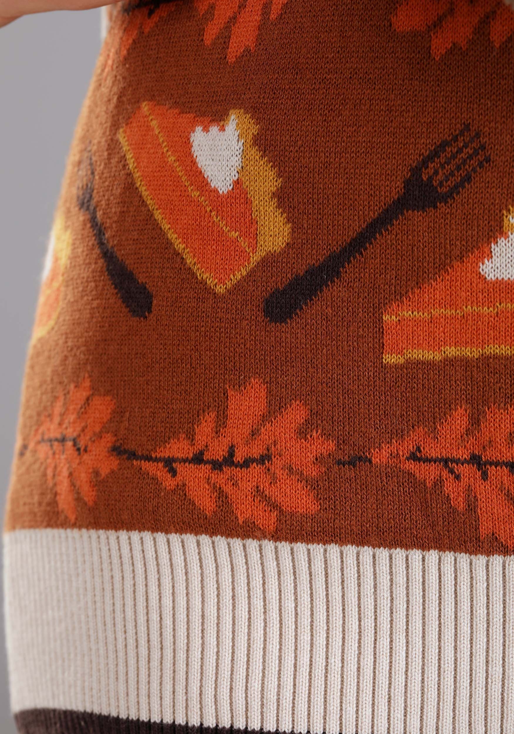 3D Turkey Ugly Holiday Sweater for Adults