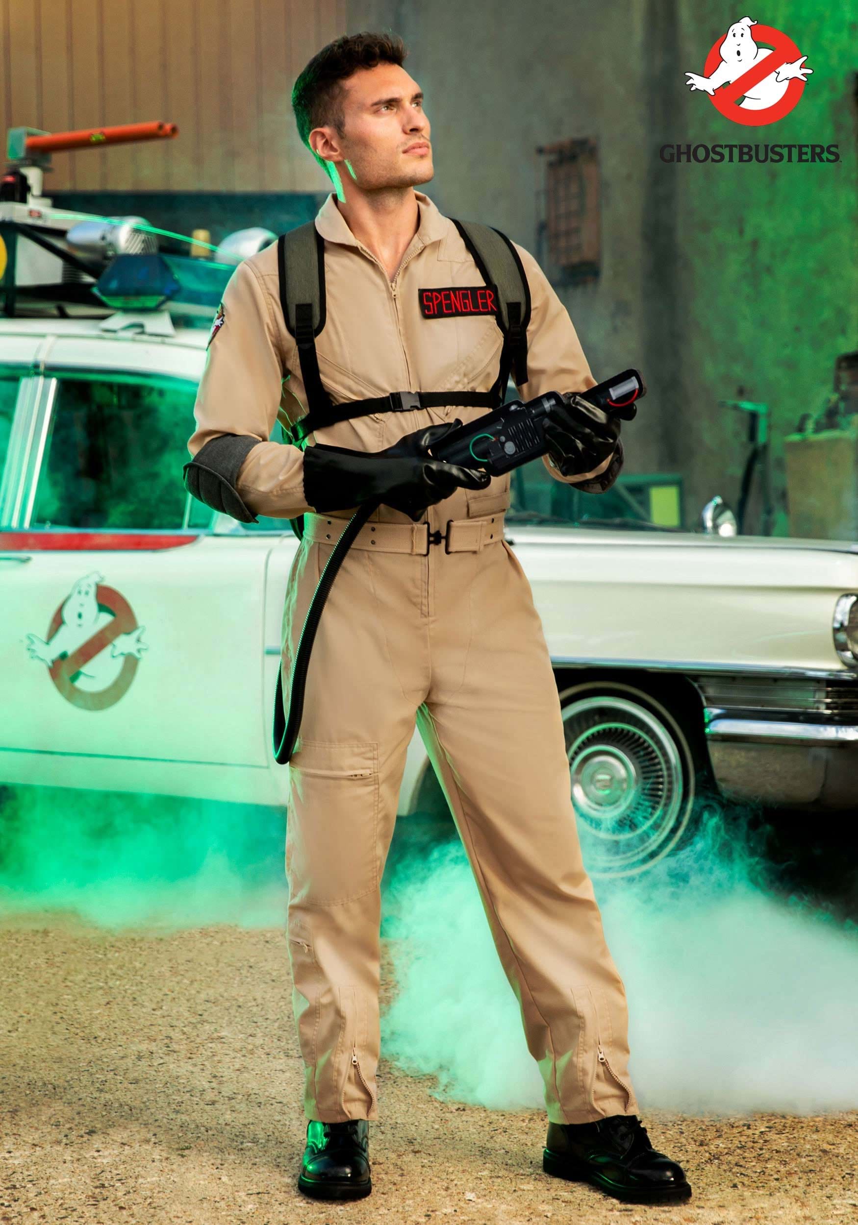 Ghostbusters Men's Plus Size Cosplay Costume 1 Ghostbusters Men's Plus Size Cosplay Costume