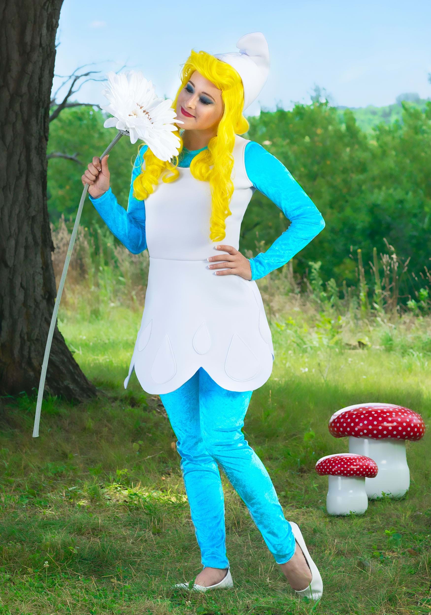 The Smurfs Women's Adult Smurfette Costume