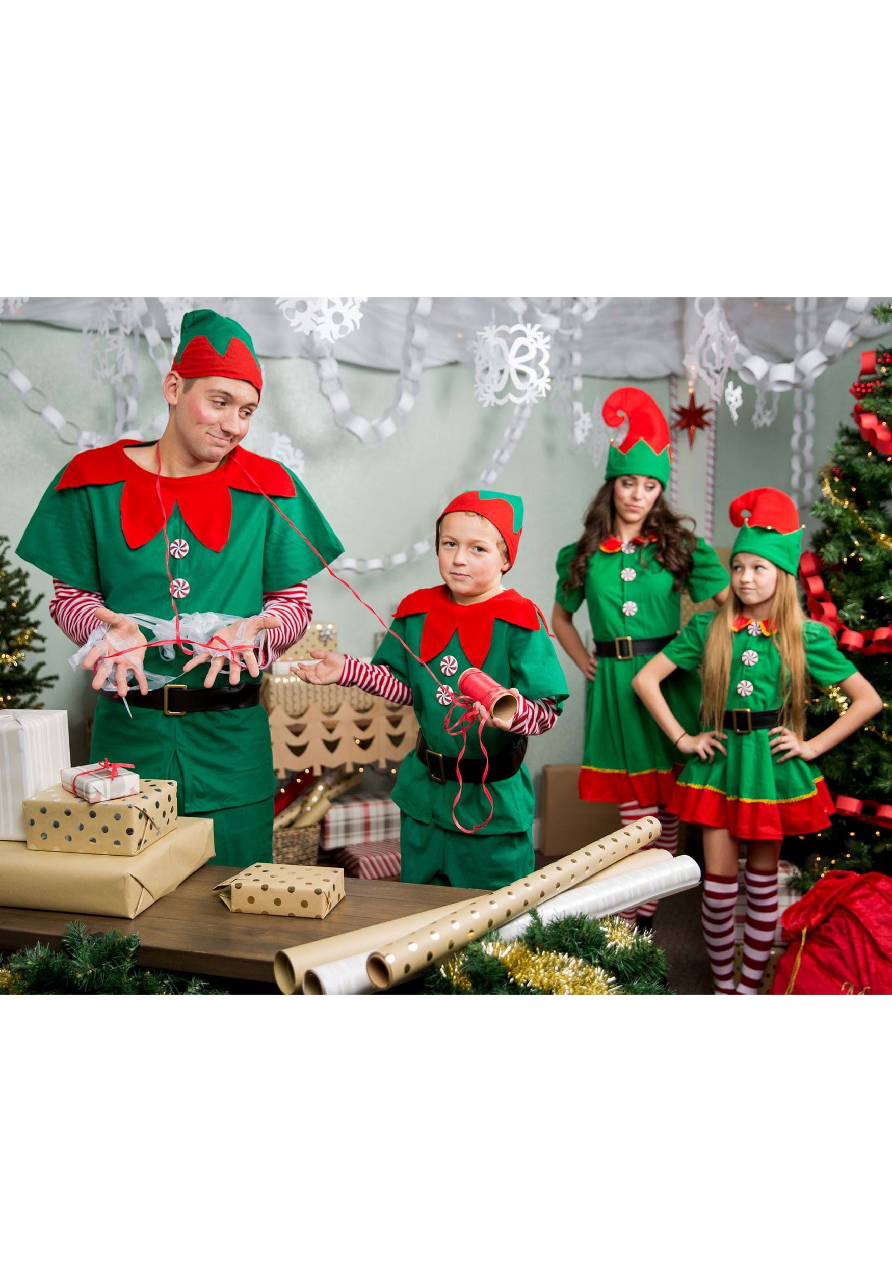 Adult Elf Holiday Costume 5 Adult Elf Holiday Costume