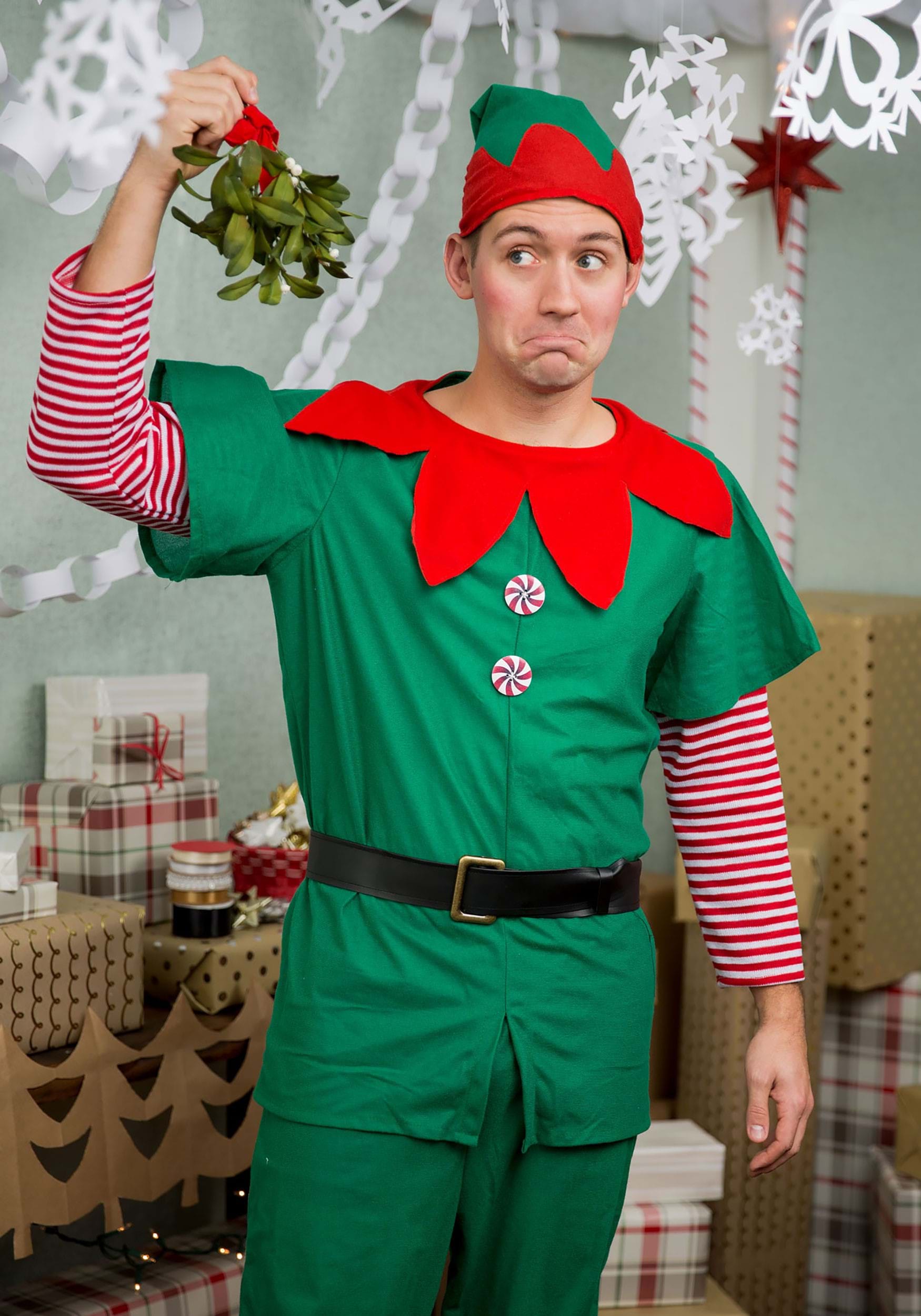 Adult Elf Holiday Costume 7 Adult Elf Holiday Costume